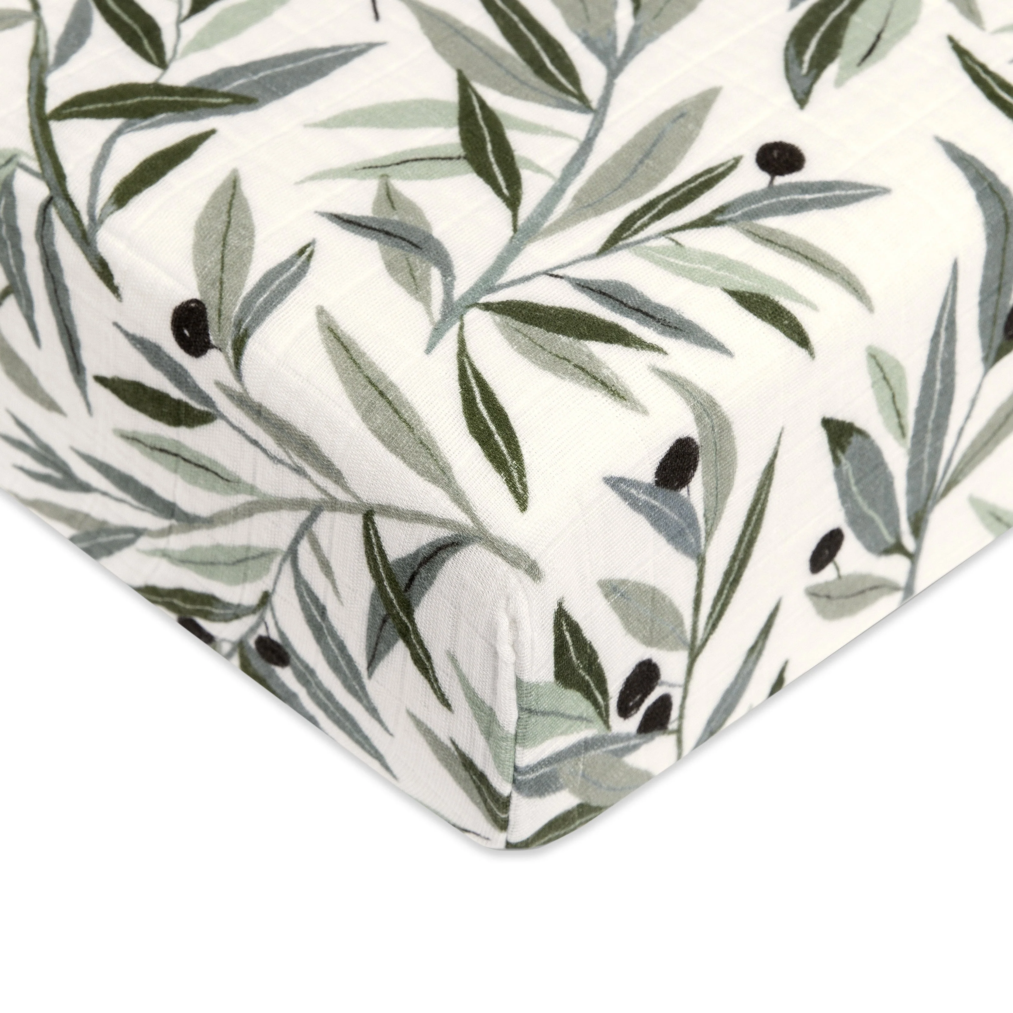 Babyletto Crib Sheet in GOTS Certified Organic Muslin Cotton - Image 12