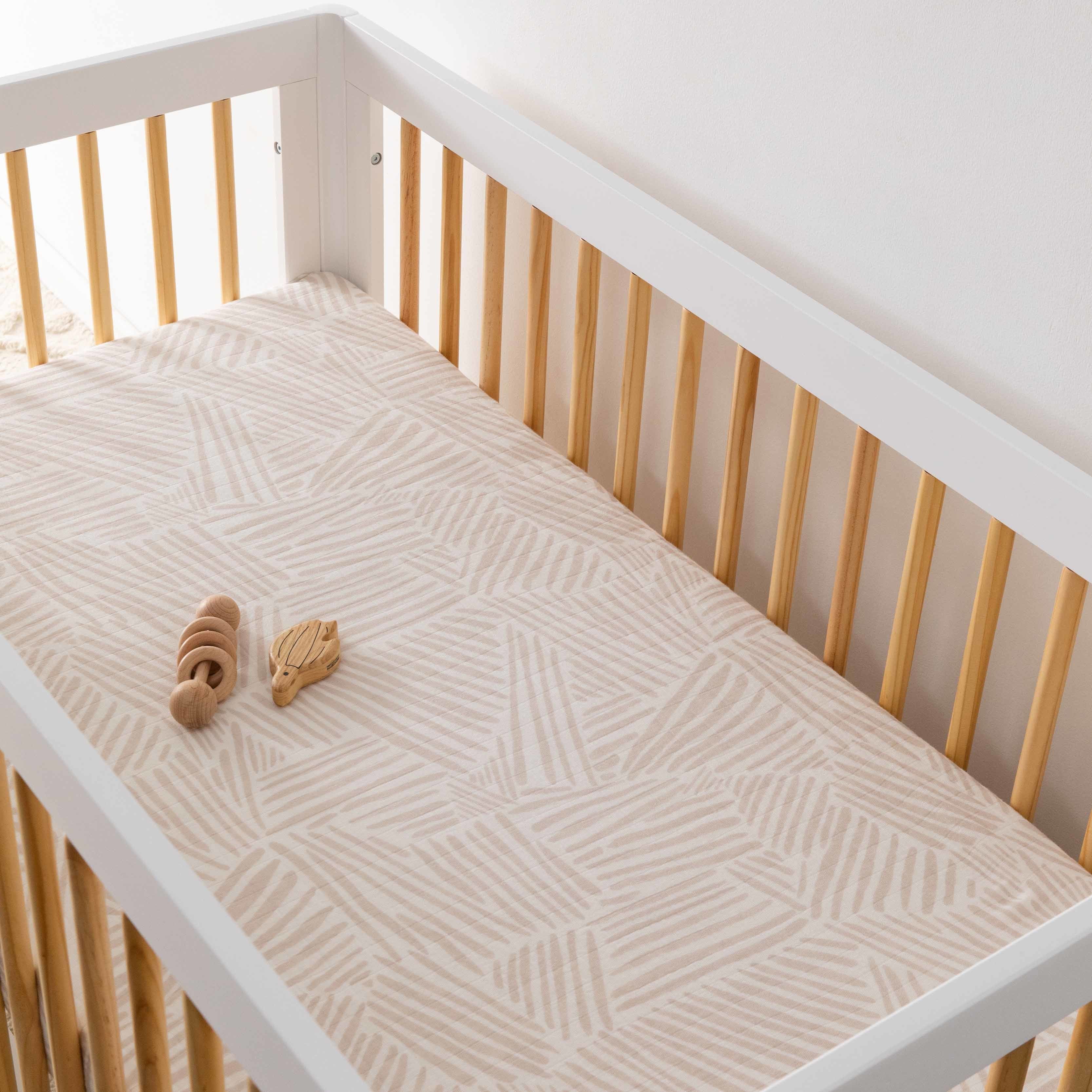 Babyletto Crib Sheet in GOTS Certified Organic Muslin Cotton - Image 66