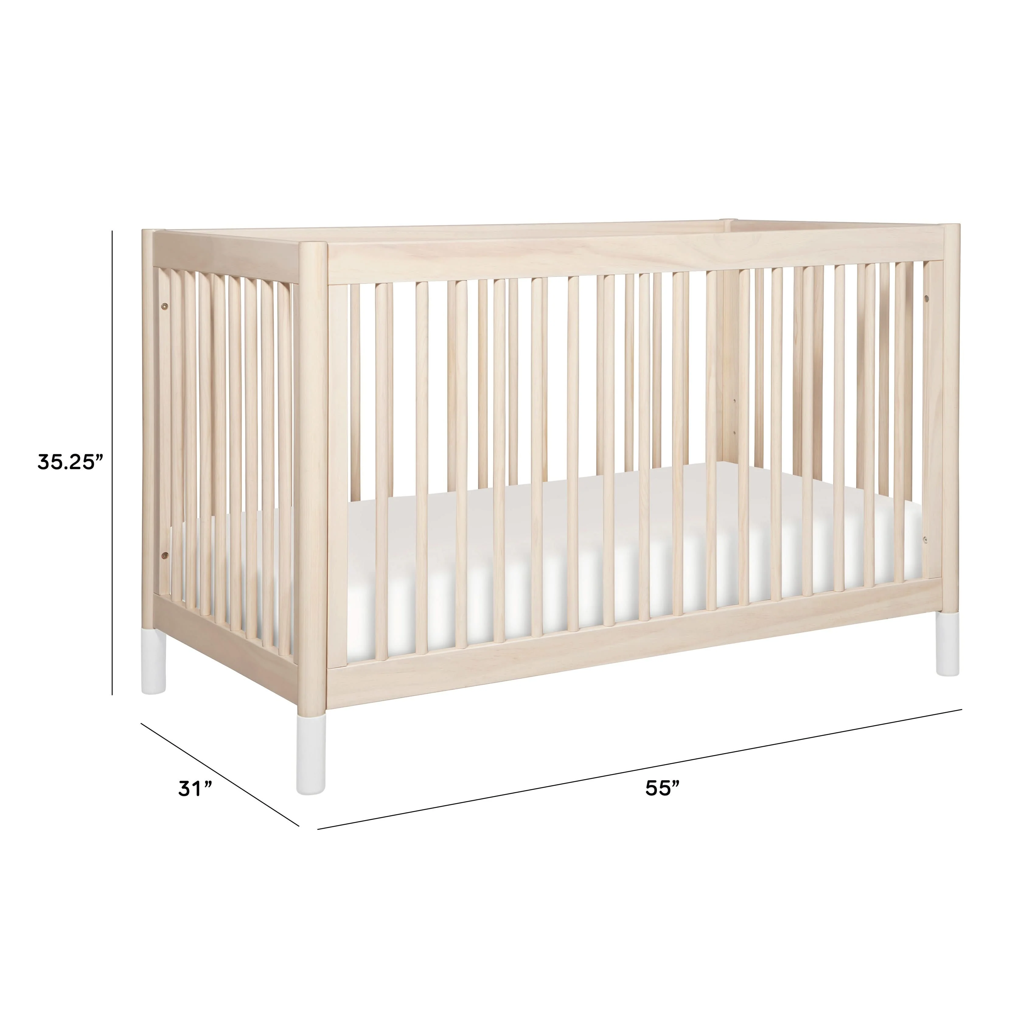 Babyletto Gelato 4-in-1 Convertible Crib with Toddler Bed Conversion Kit - Image 55
