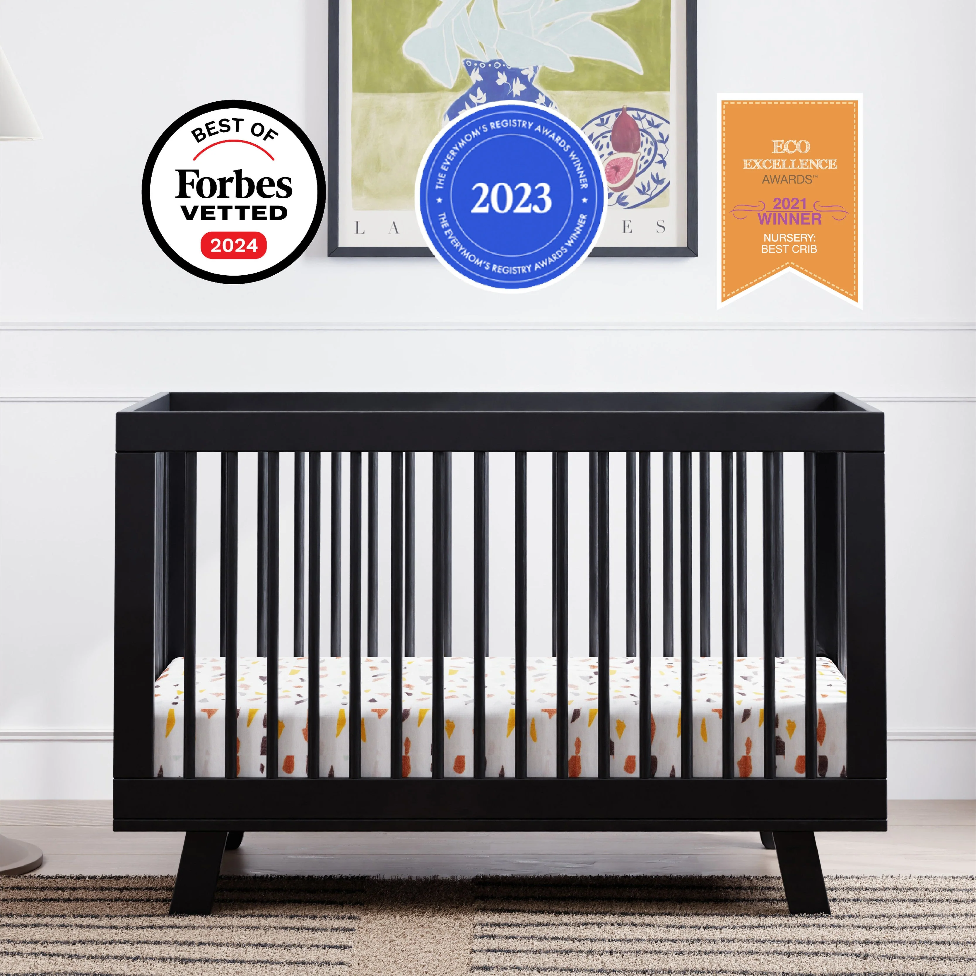 Babyletto Hudson 3-in-1 Convertible Crib with Toddler Bed Conversion Kit - Image 21