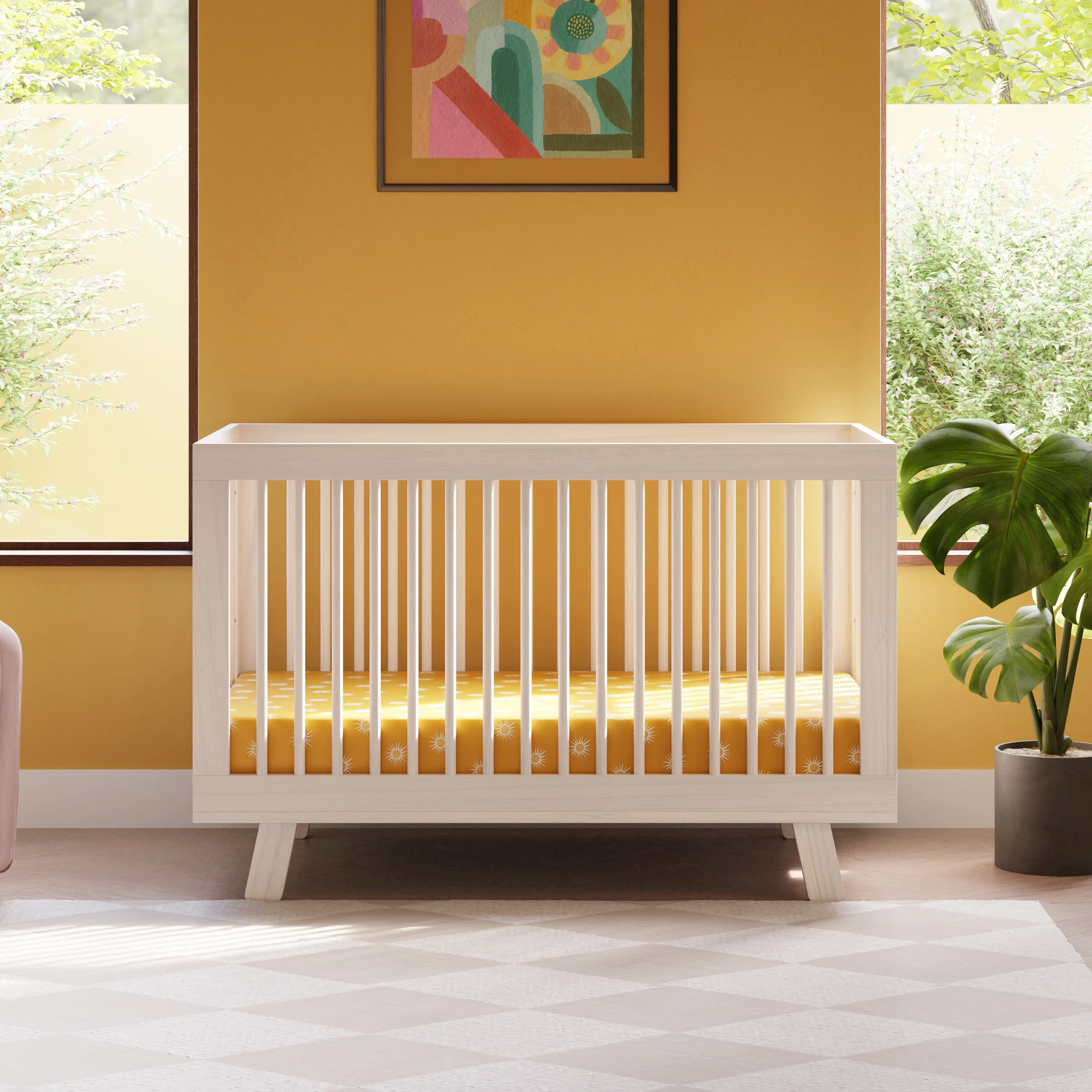 Babyletto Hudson 3-in-1 Convertible Crib with Toddler Bed Conversion Kit - Image 5