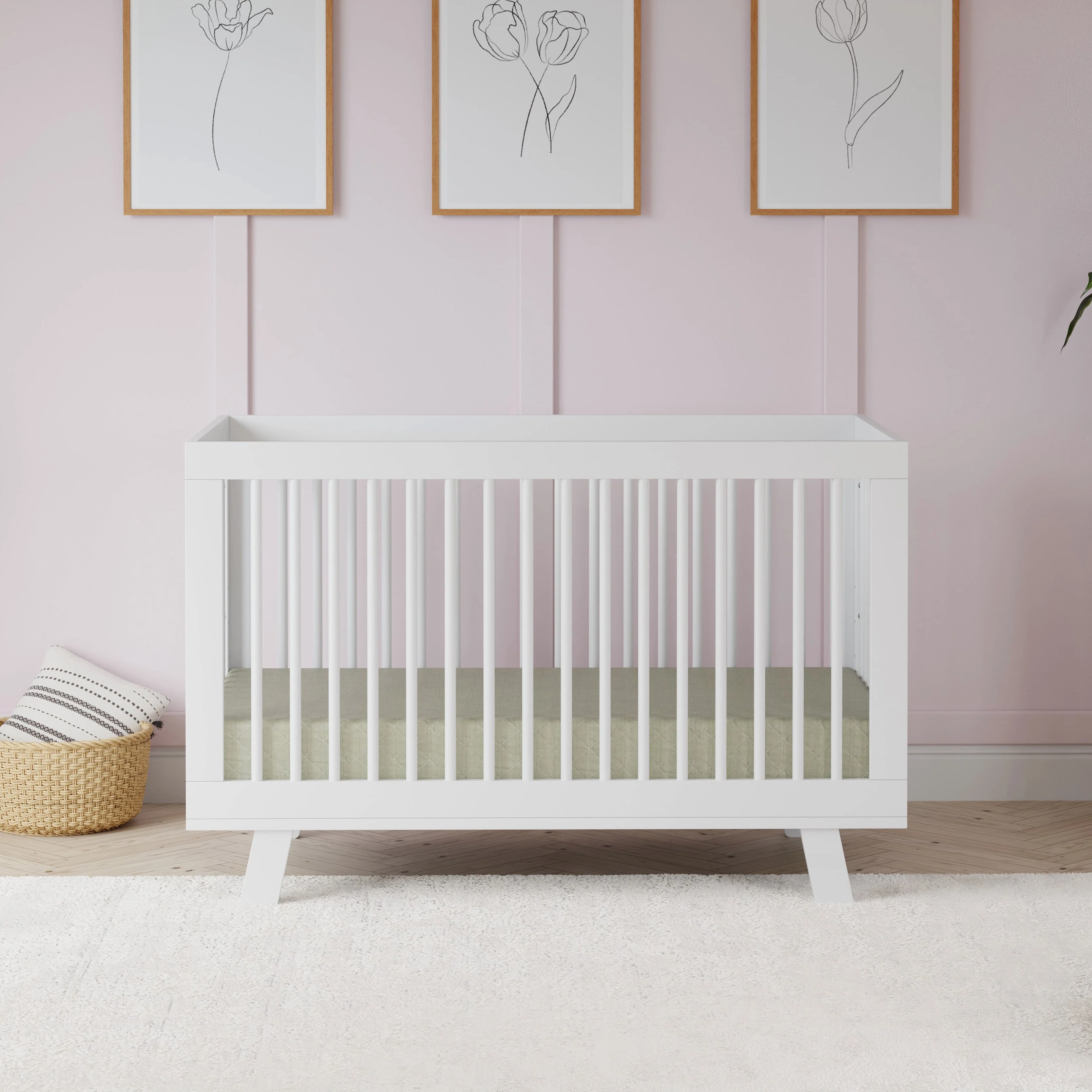 Babyletto Hudson 3-in-1 Convertible Crib with Toddler Bed Conversion Kit - Image 50