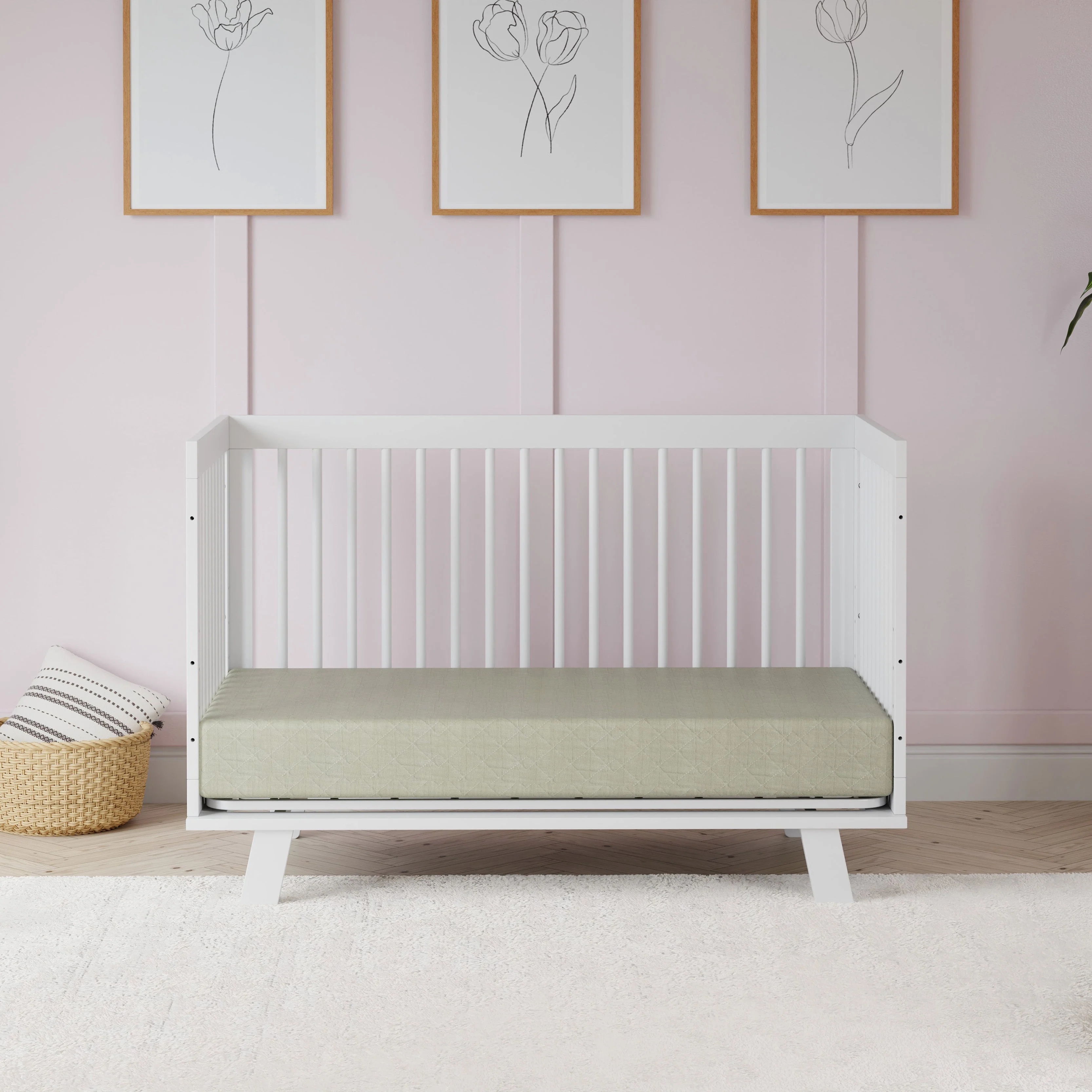 Babyletto Hudson 3-in-1 Convertible Crib with Toddler Bed Conversion Kit - Image 52