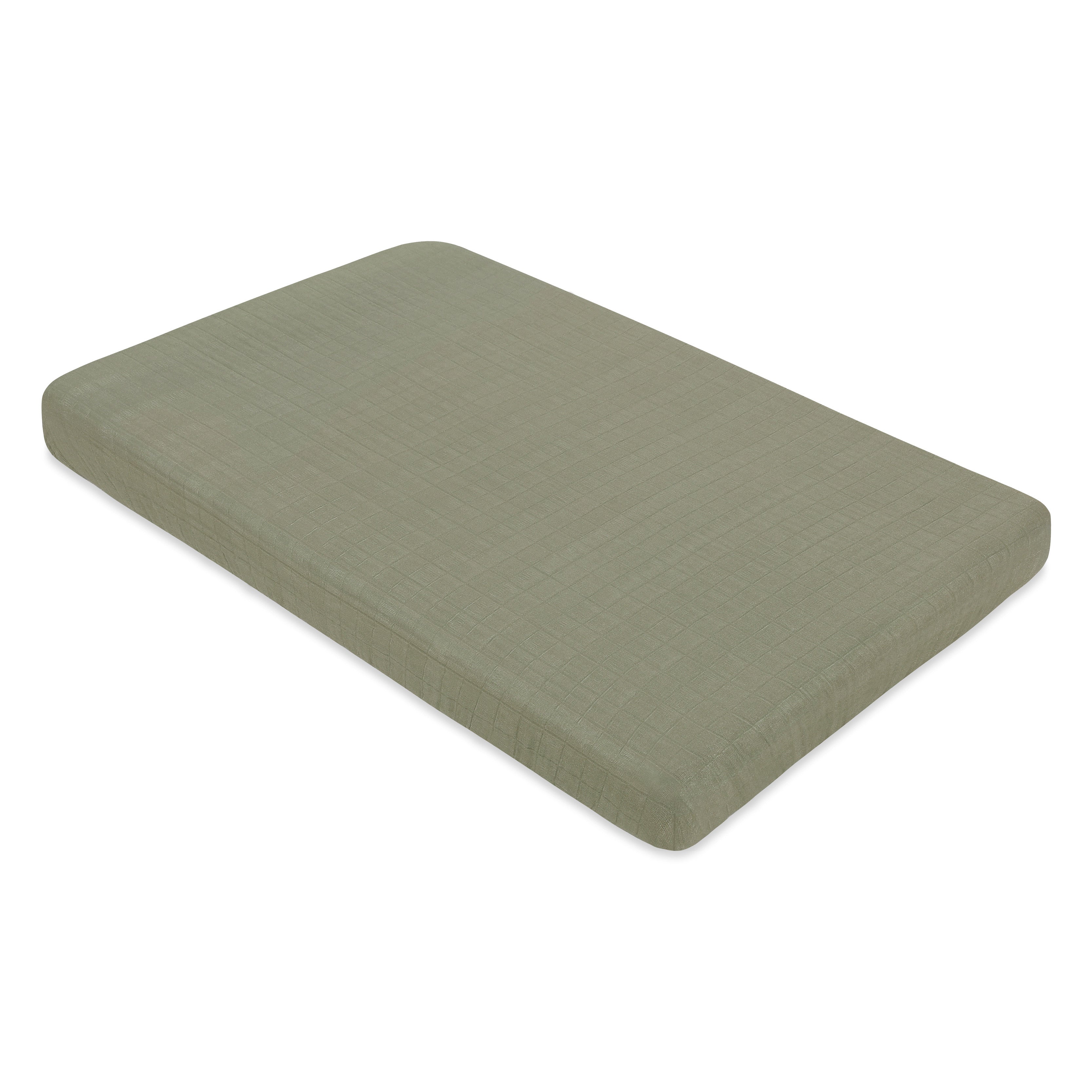 Babyletto Mini Crib Sheet in GOTS Certified Organic Muslin Cotton - Image 25