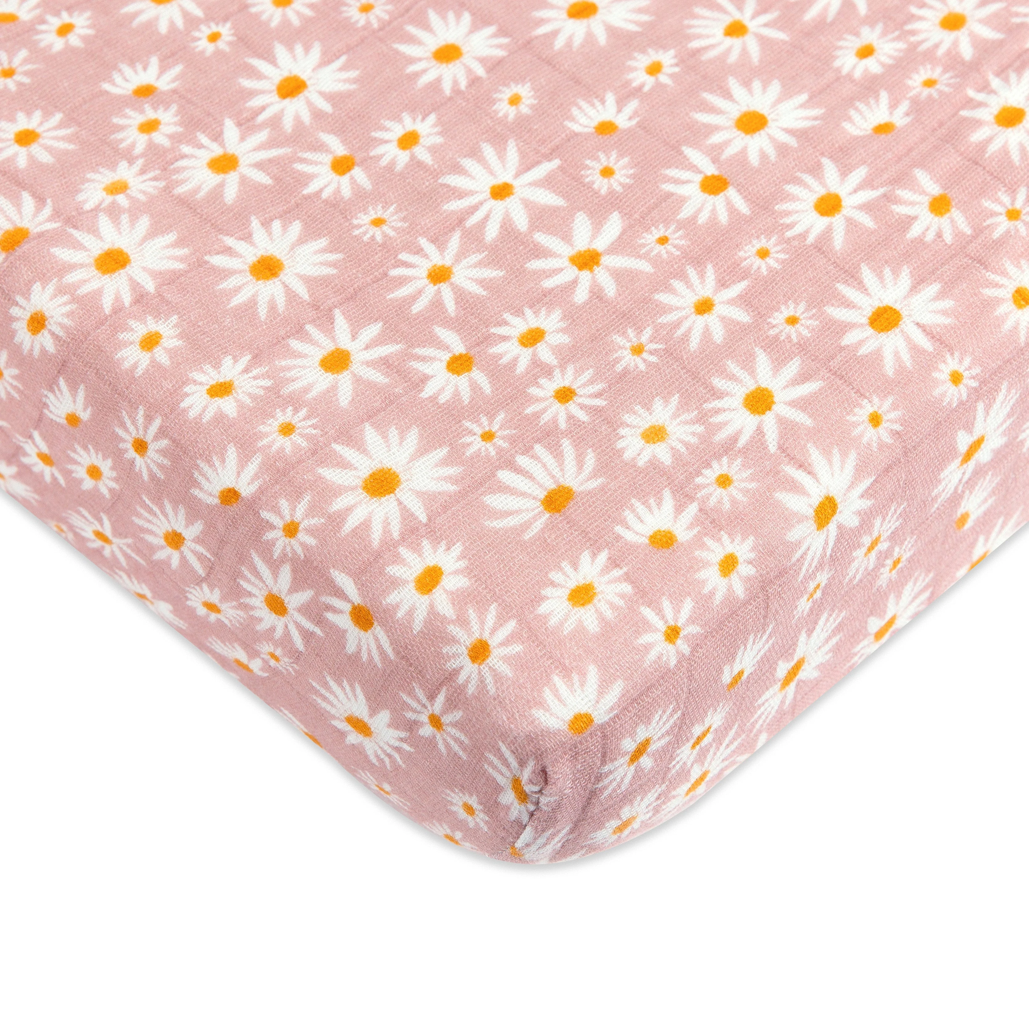 Babyletto Mini Crib Sheet in GOTS Certified Organic Muslin Cotton - Image 31
