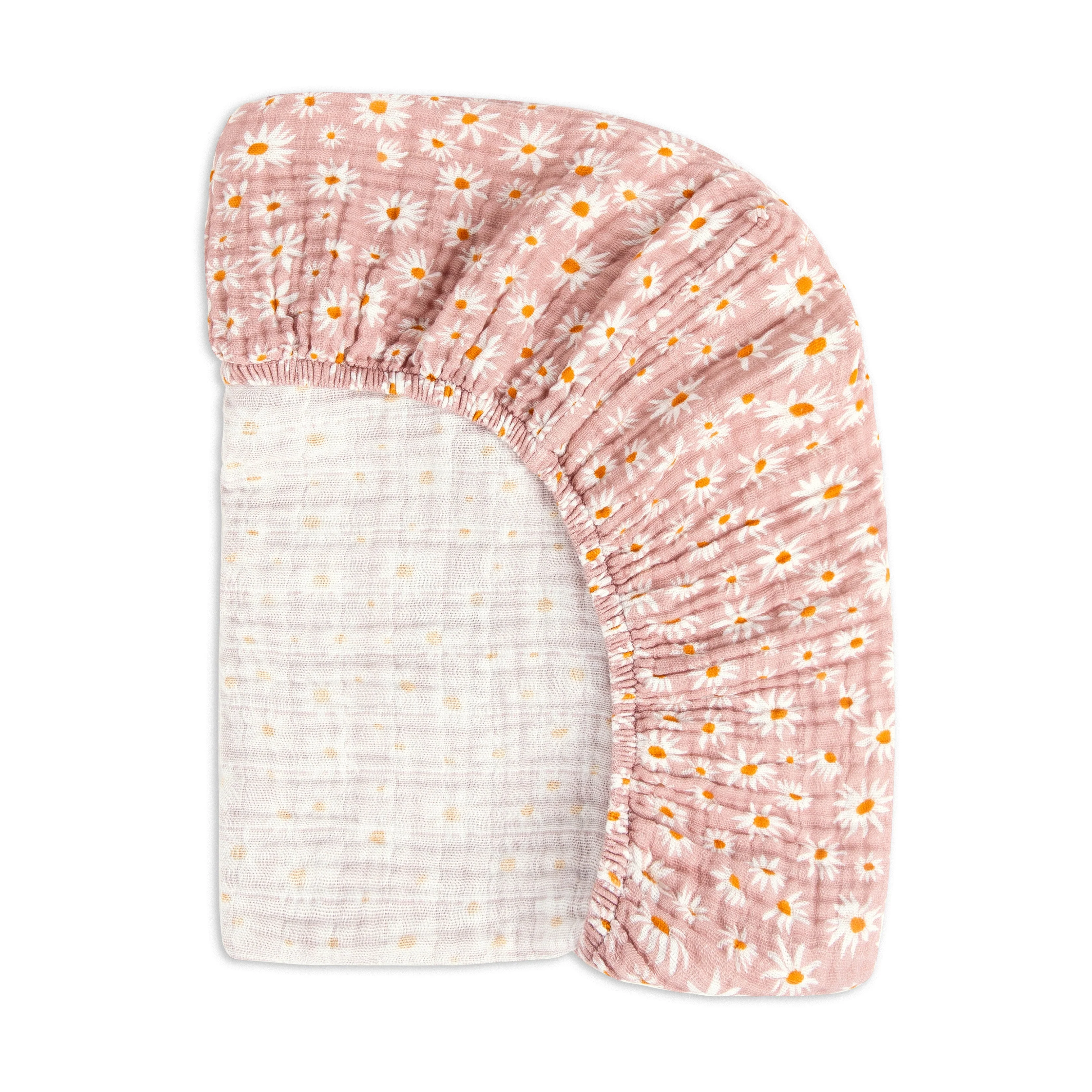 Babyletto Mini Crib Sheet in GOTS Certified Organic Muslin Cotton - Image 34