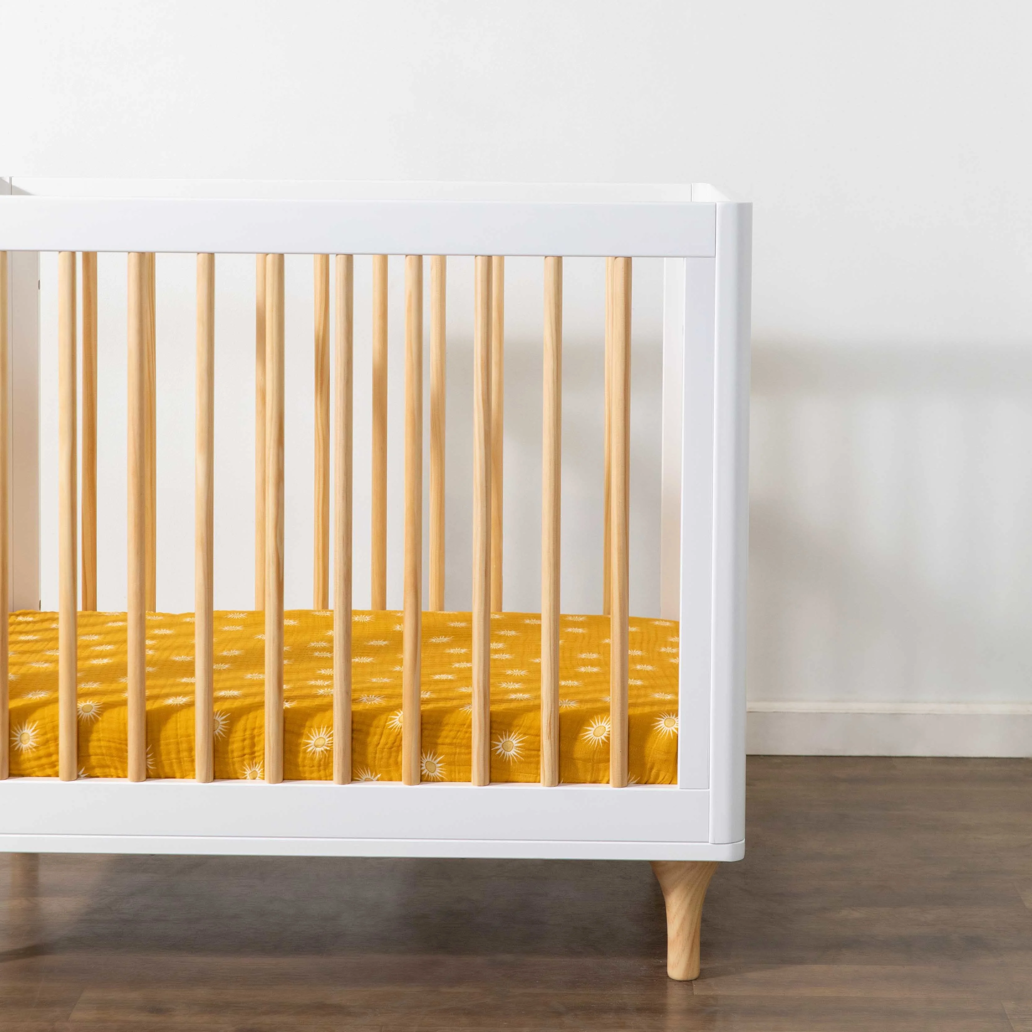 Babyletto Mini Crib Sheet in GOTS Certified Organic Muslin Cotton - Image 37