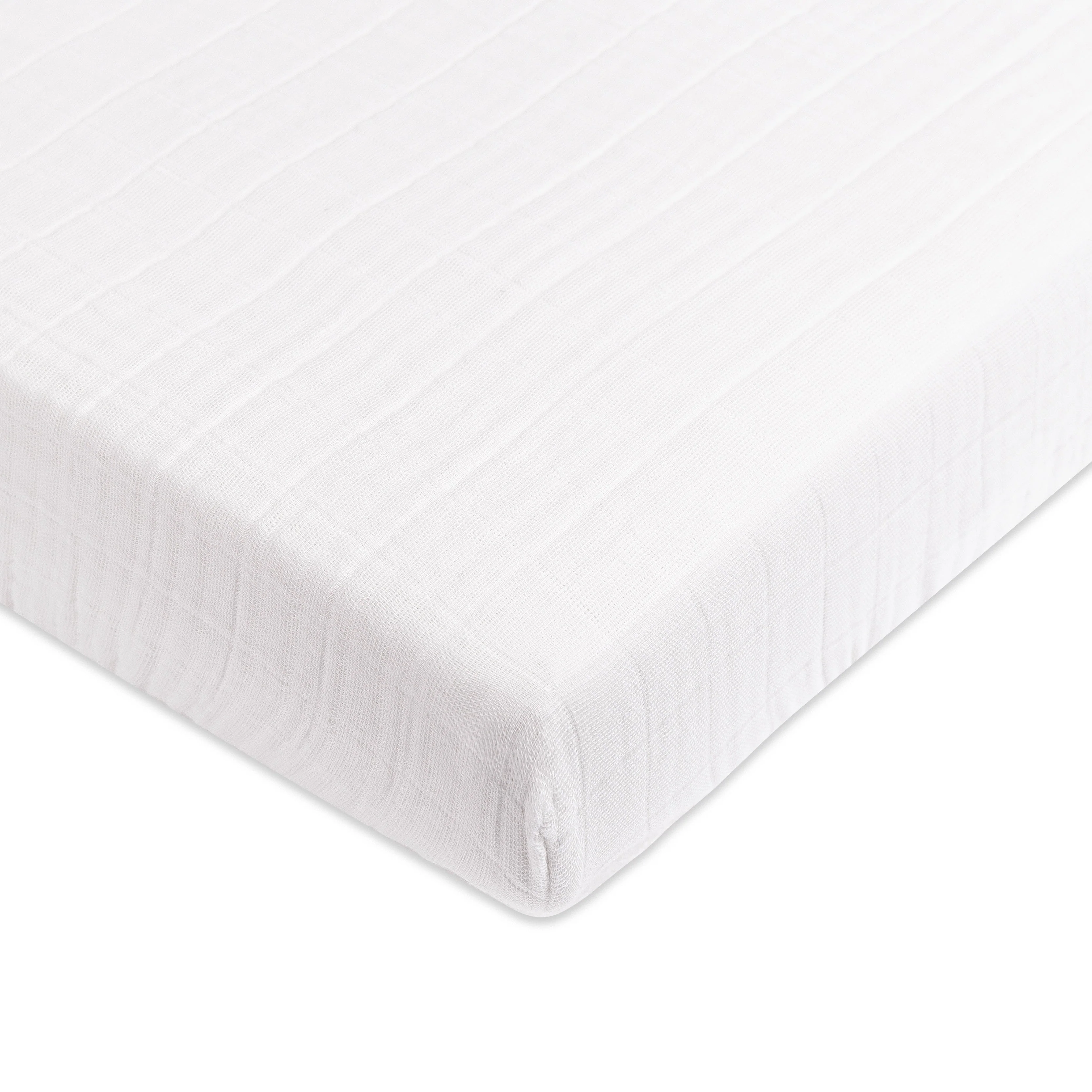 Babyletto Mini Crib Sheet in GOTS Certified Organic Muslin Cotton - Image 45