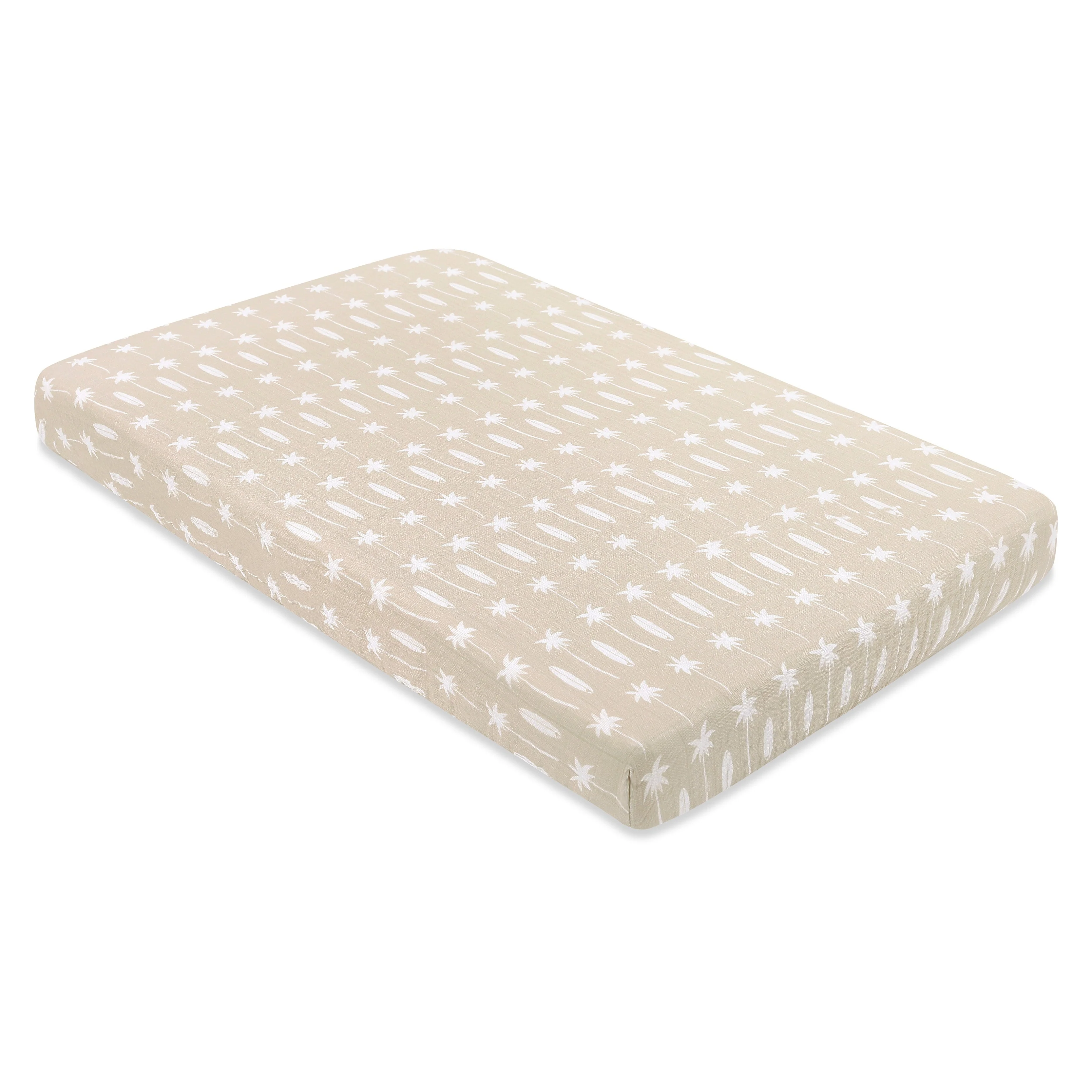 Babyletto Mini Crib Sheet in GOTS Certified Organic Muslin Cotton - Image 58