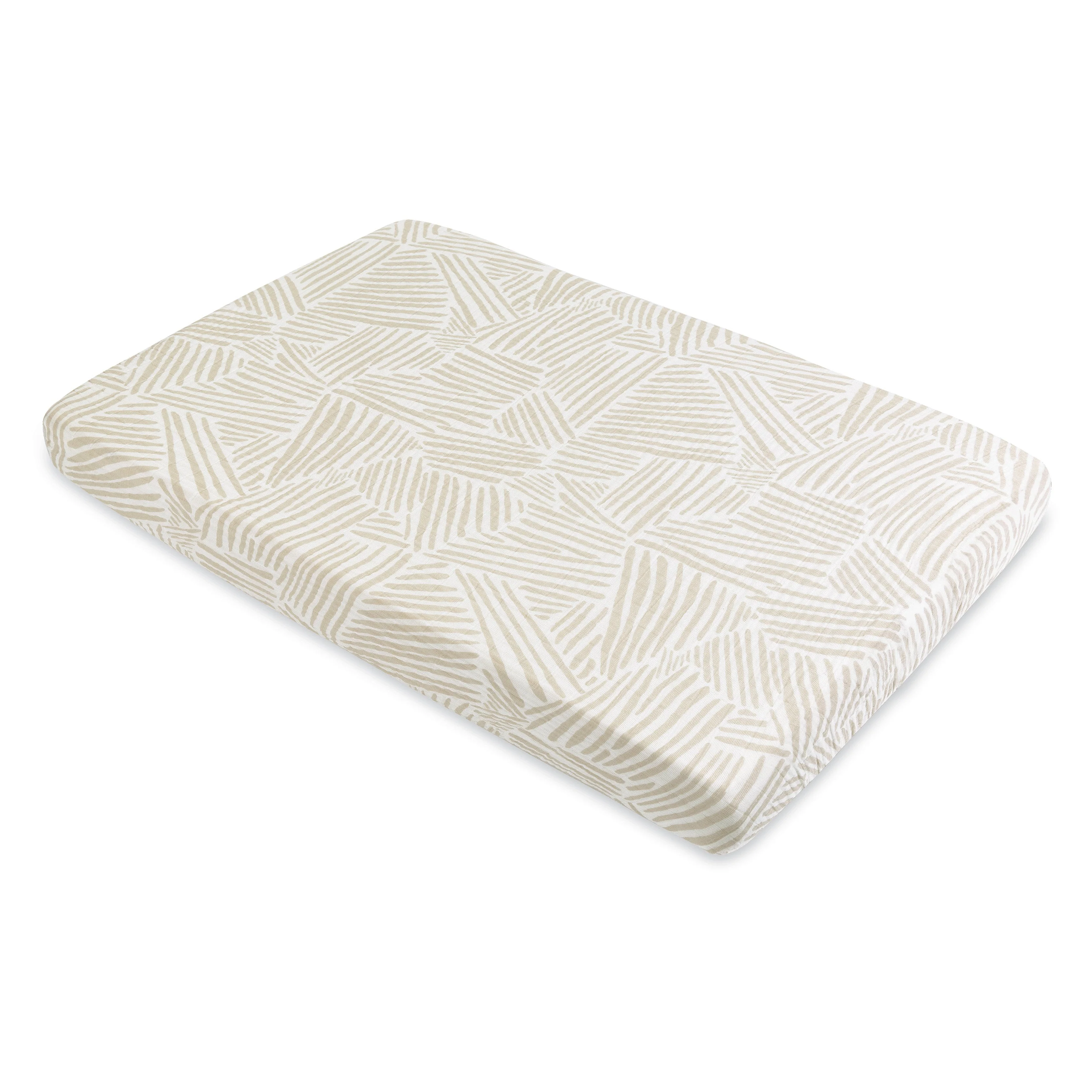 Babyletto Mini Crib Sheet in GOTS Certified Organic Muslin Cotton - Image 65