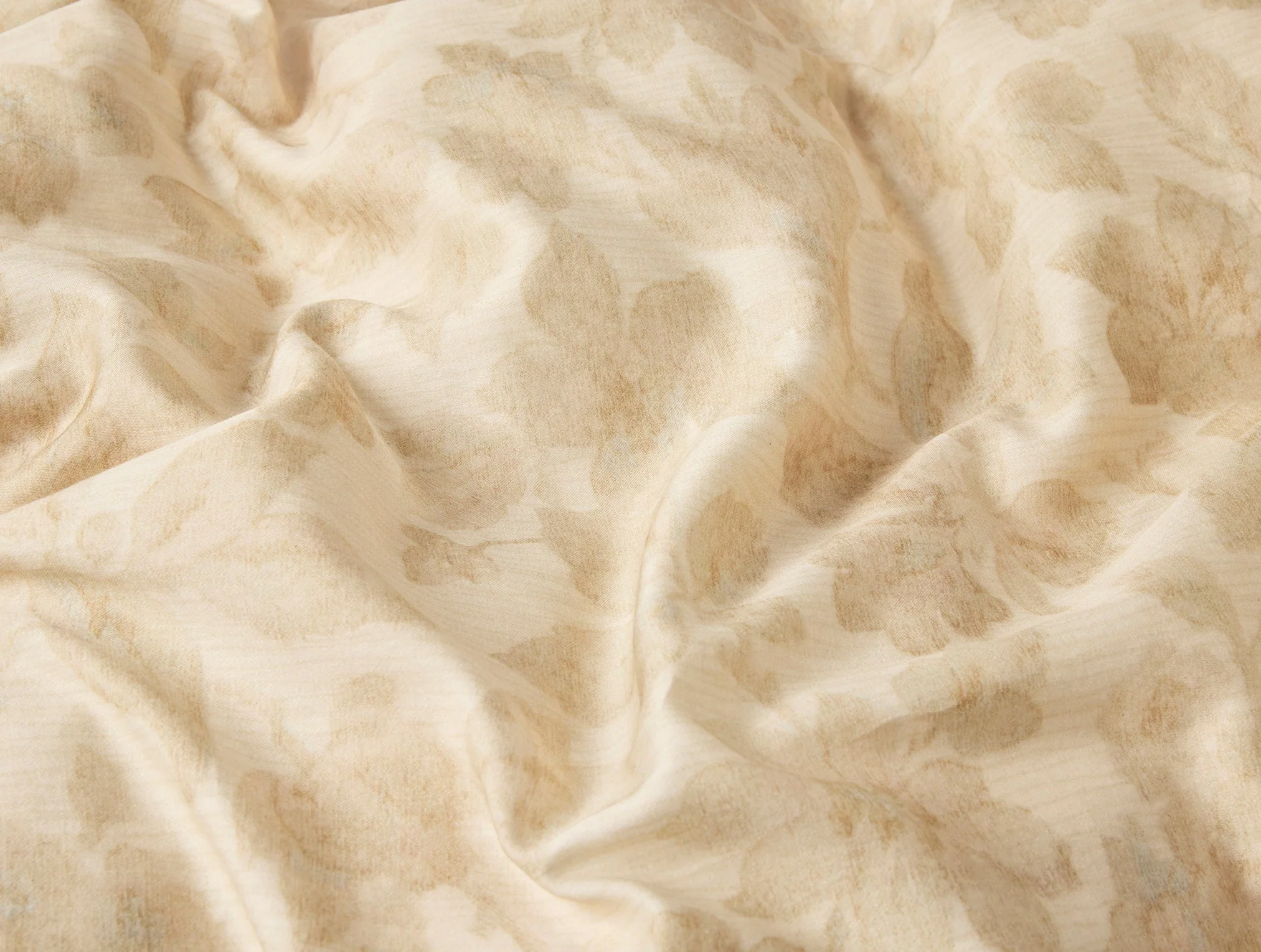 Coyuchi Camellia Organic Print Duvet Cover - Image 3