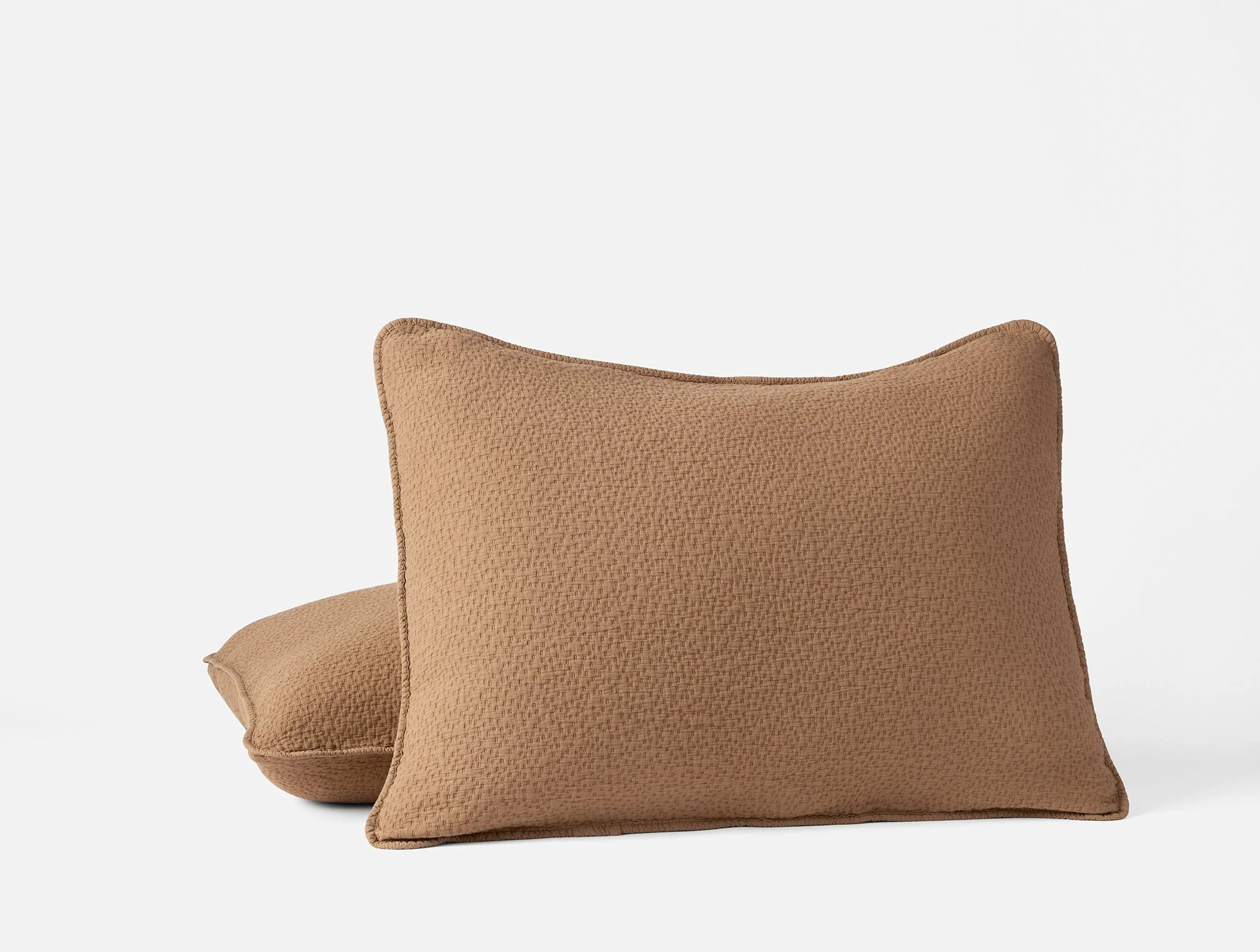 Coyuchi Cascade Organic Matelasse Sham - Image 3