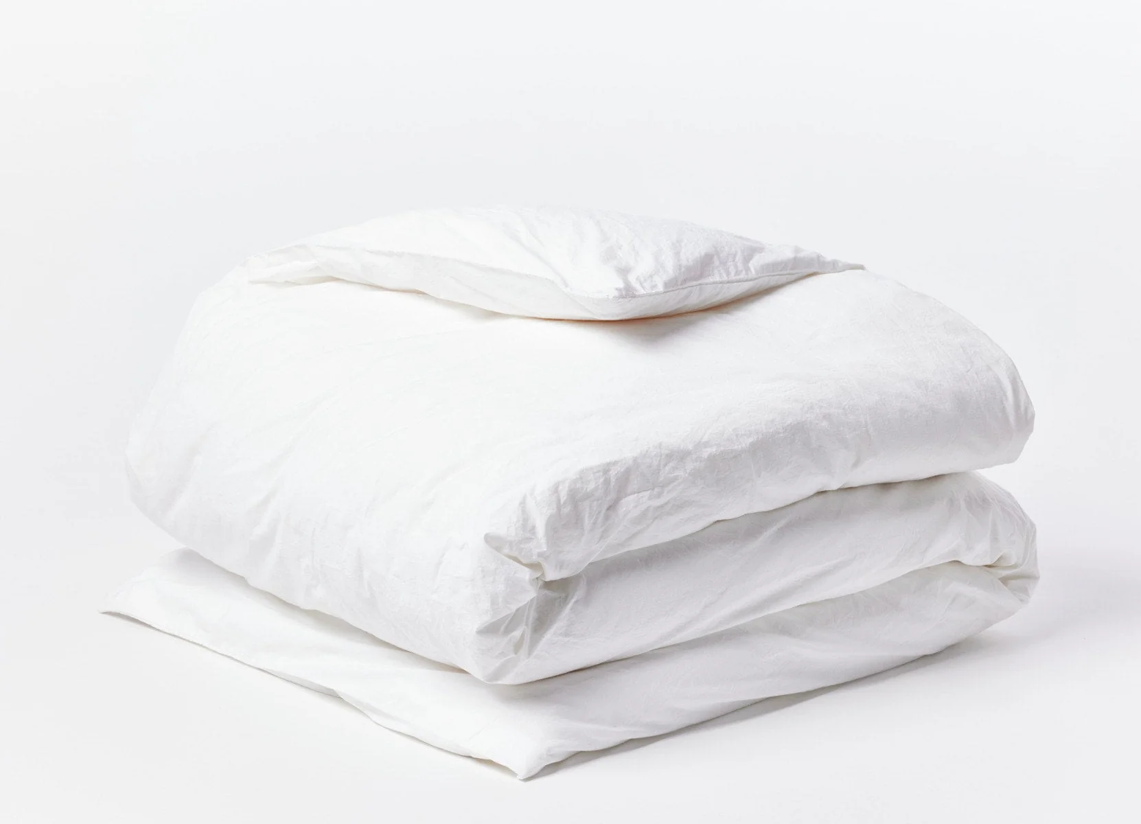 Coyuchi Organic Crinkled Percale™ Duvet Set - Image 3