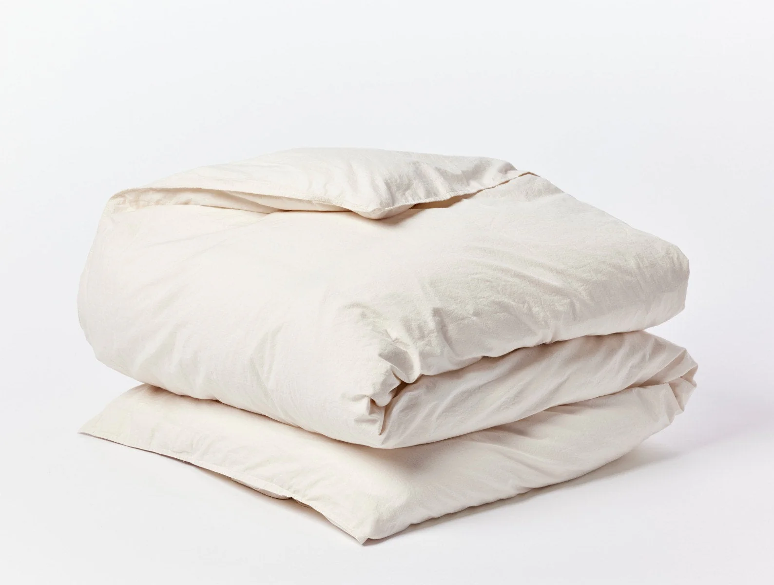 Coyuchi Organic Crinkled Percale™ Duvet Set - Image 2