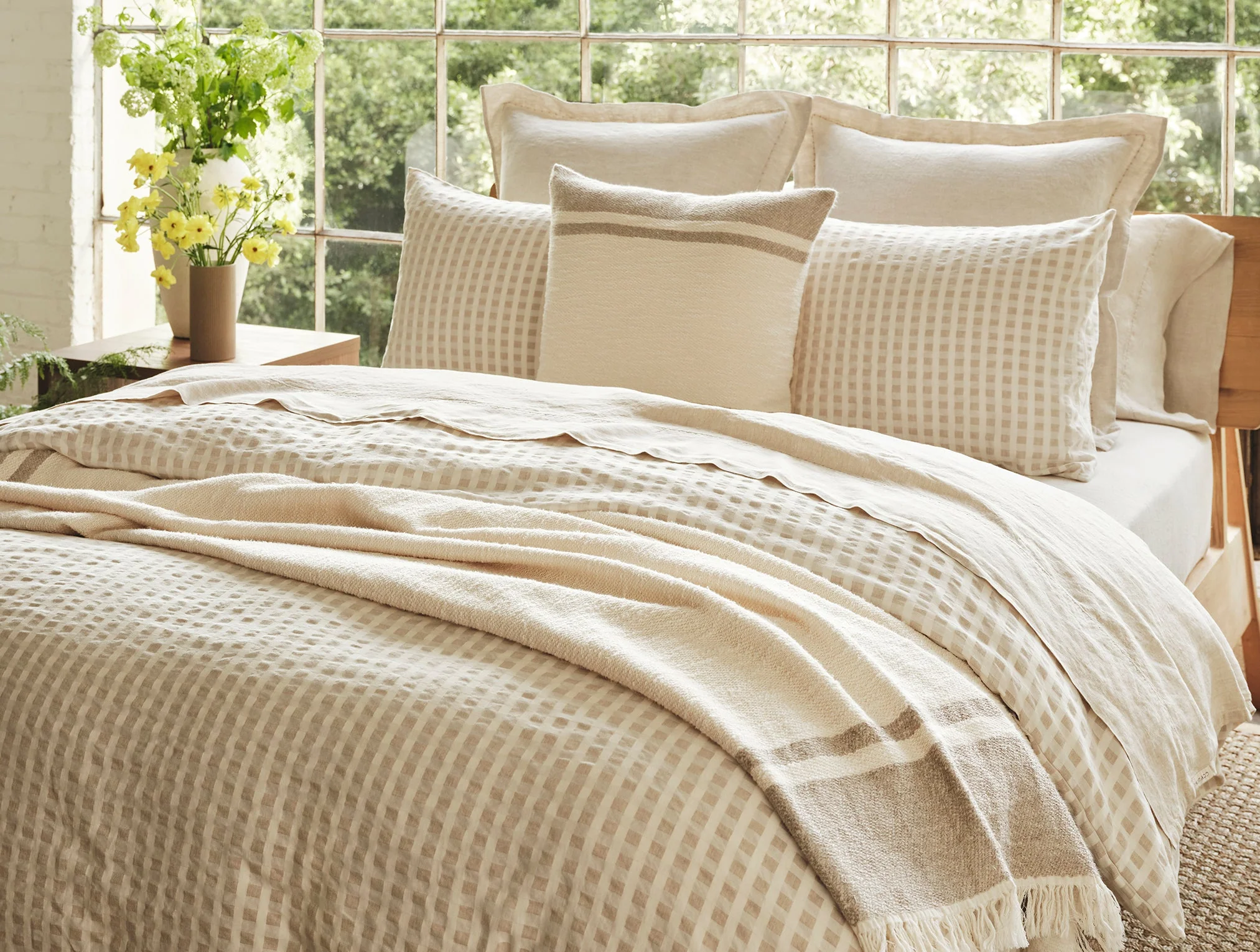 Coyuchi Birch Organic Sham - Image 2