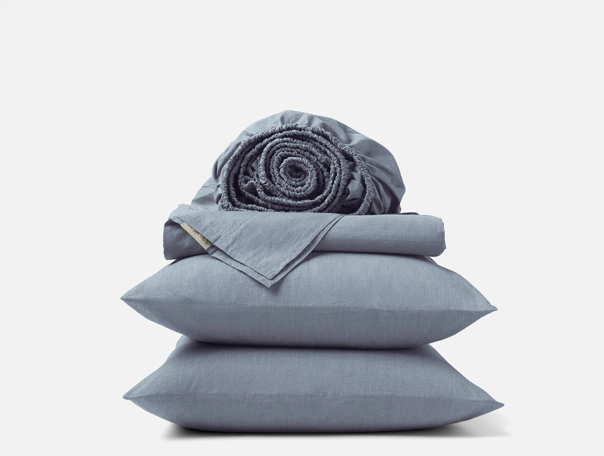 Coyuchi Organic Crinkled Percale™ Sheet Set