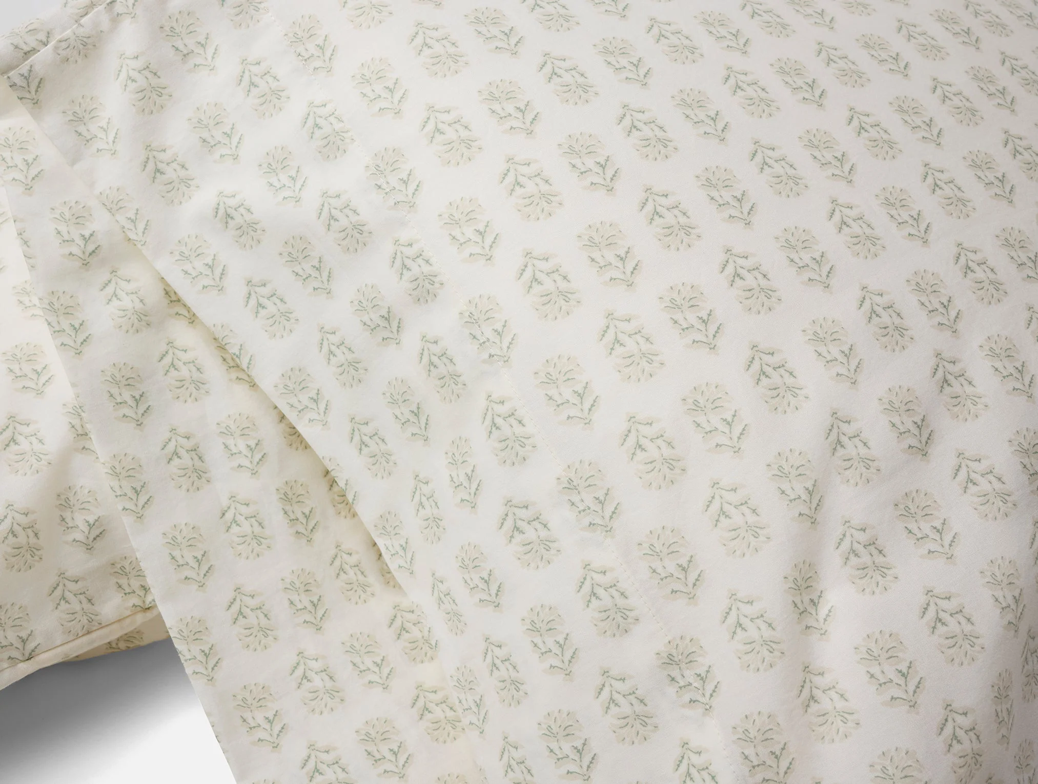 Coyuchi Organic Print Percale Pillowcases - Image 3