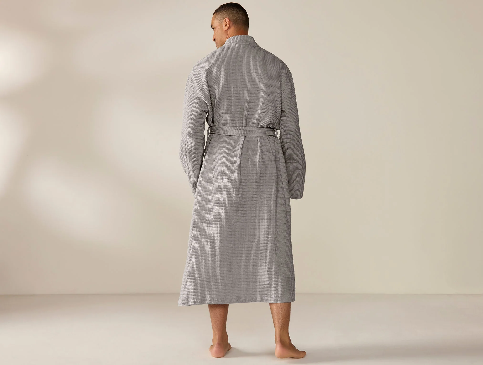 Coyuchi Unisex Organic Waffle Robe - Image 3