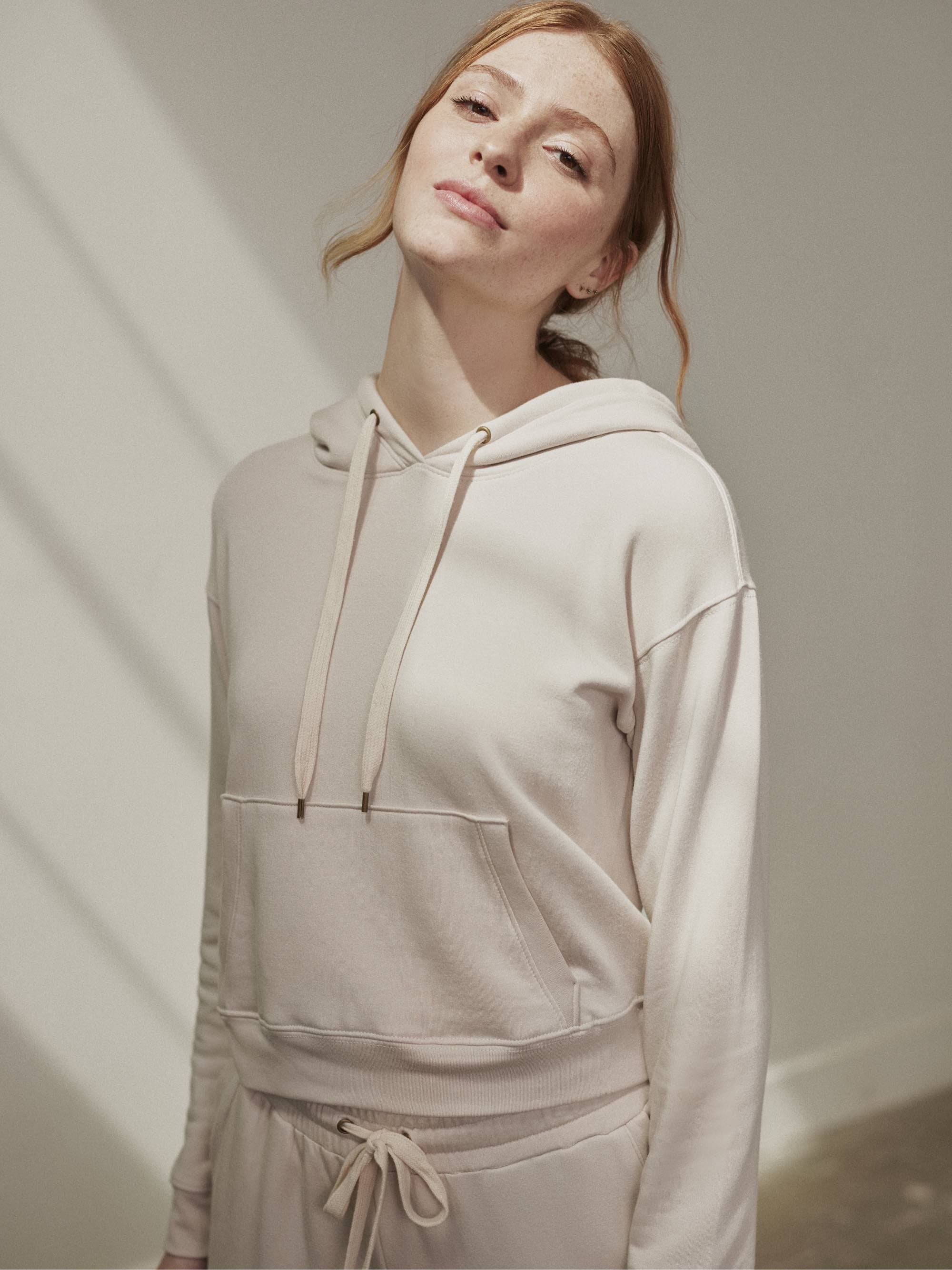 Fleece Cropped Hoodie - Image 4