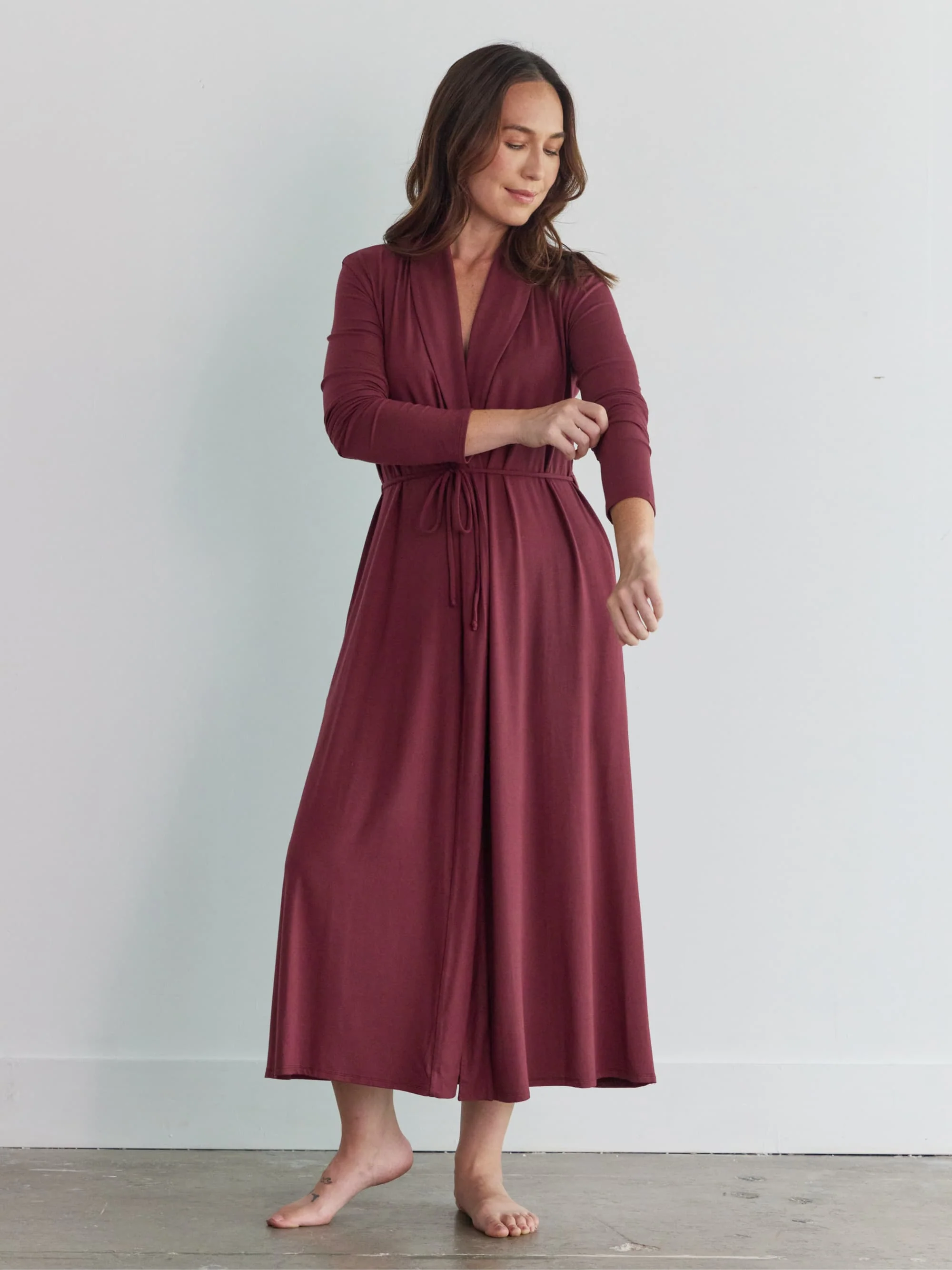 Modal Long Robe - Image 35