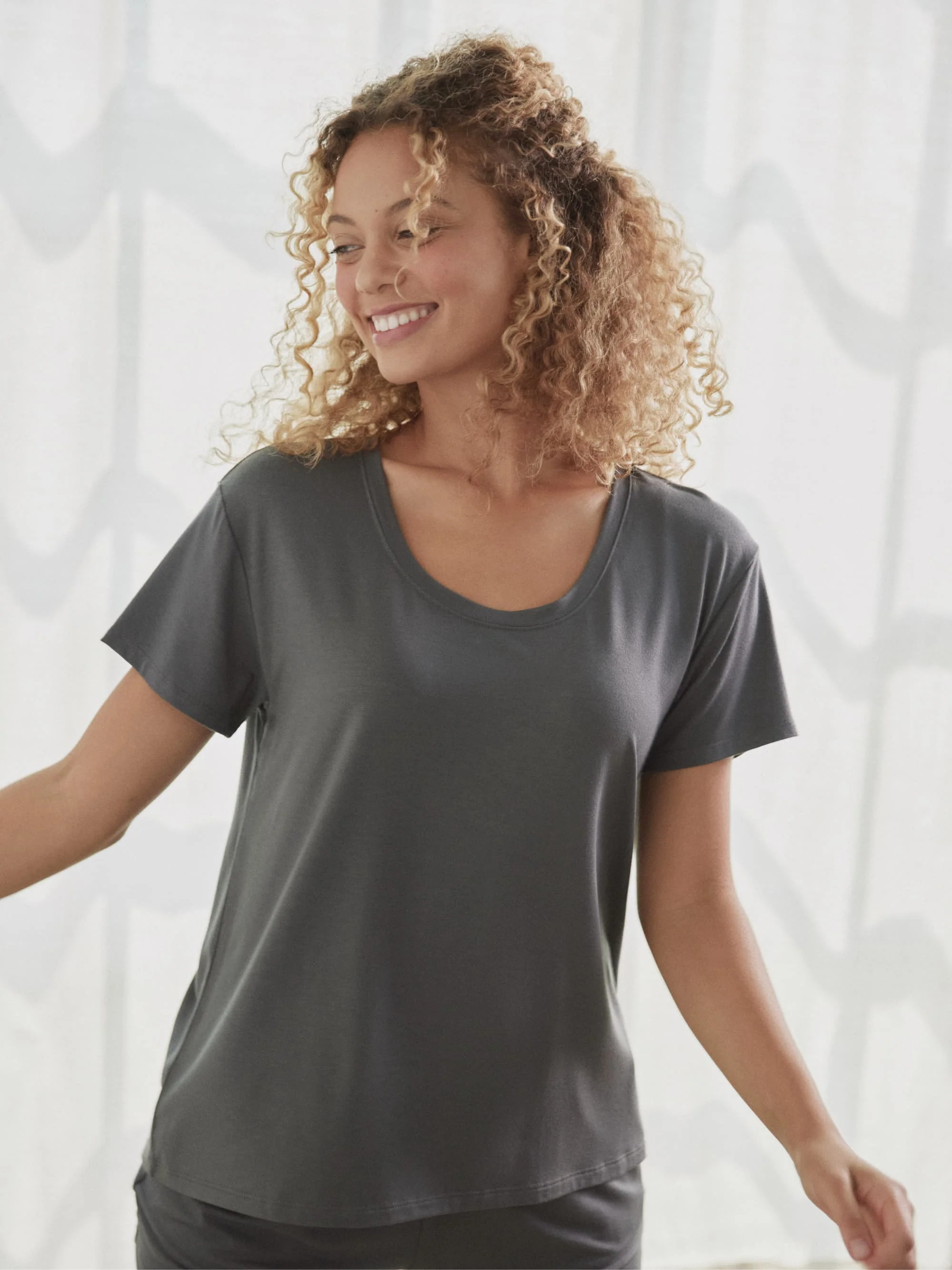 Modal Pajama Tee - Image 8