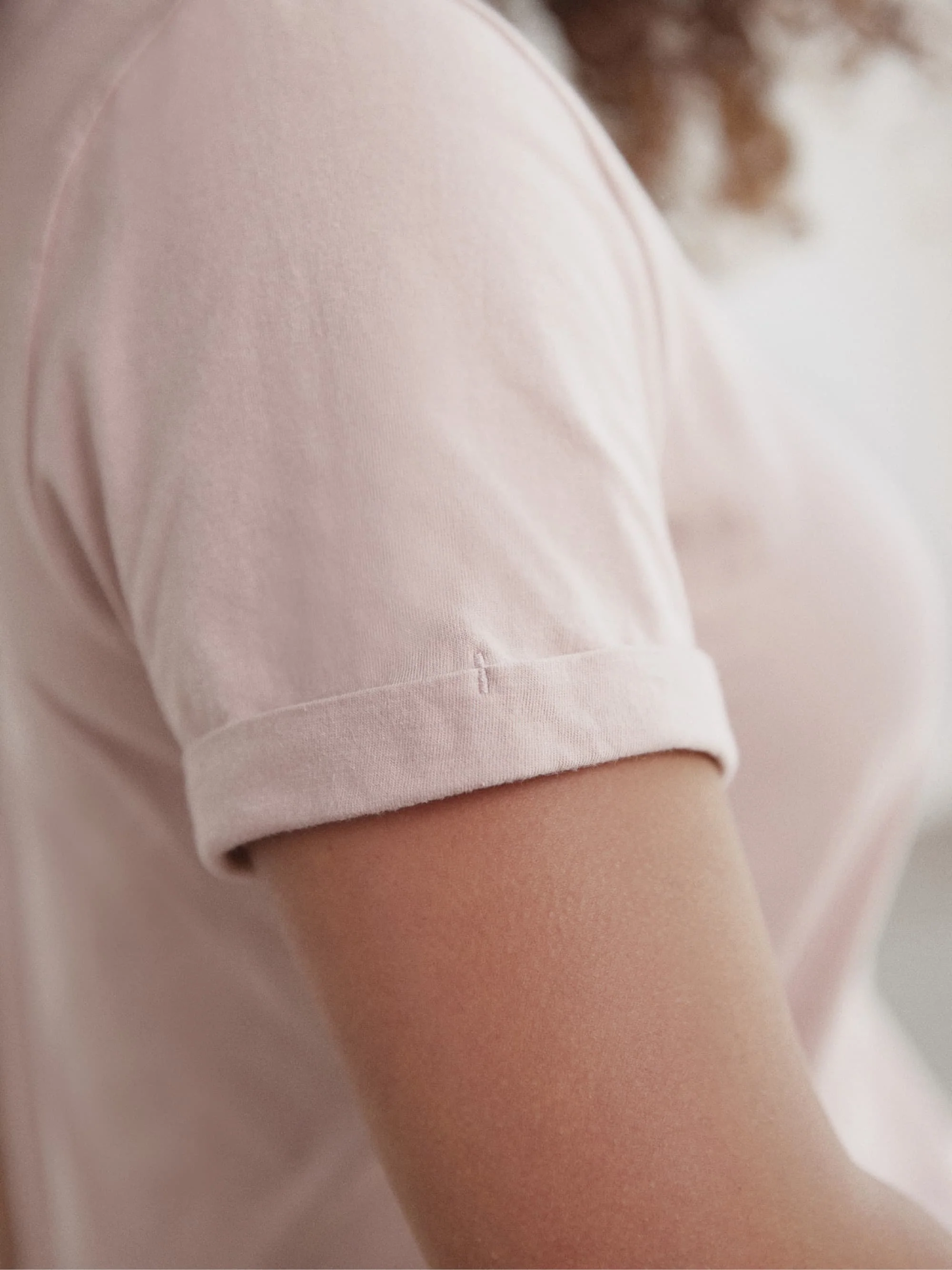 Organic Roll Cuff Tee - Image 29