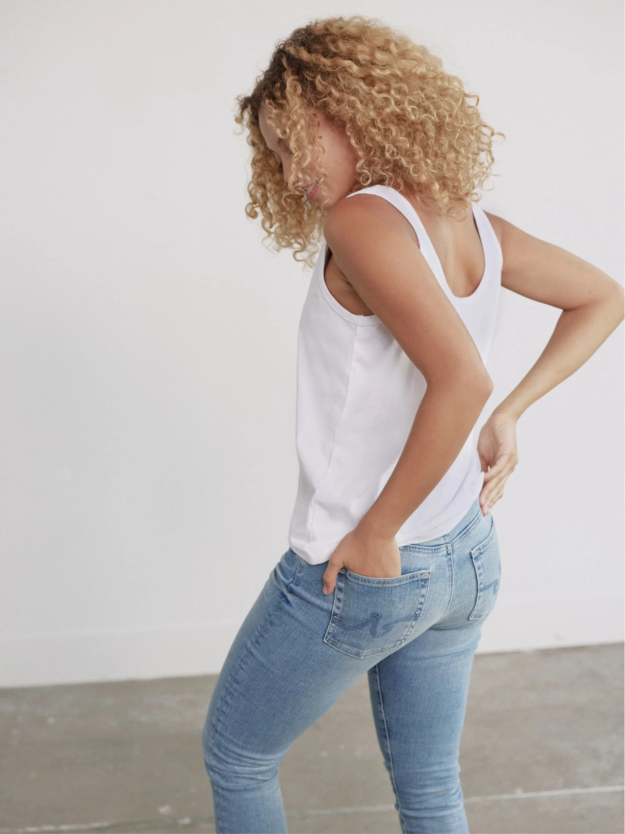 Organic Cotton Scoop Neck Tank Top - Image 21