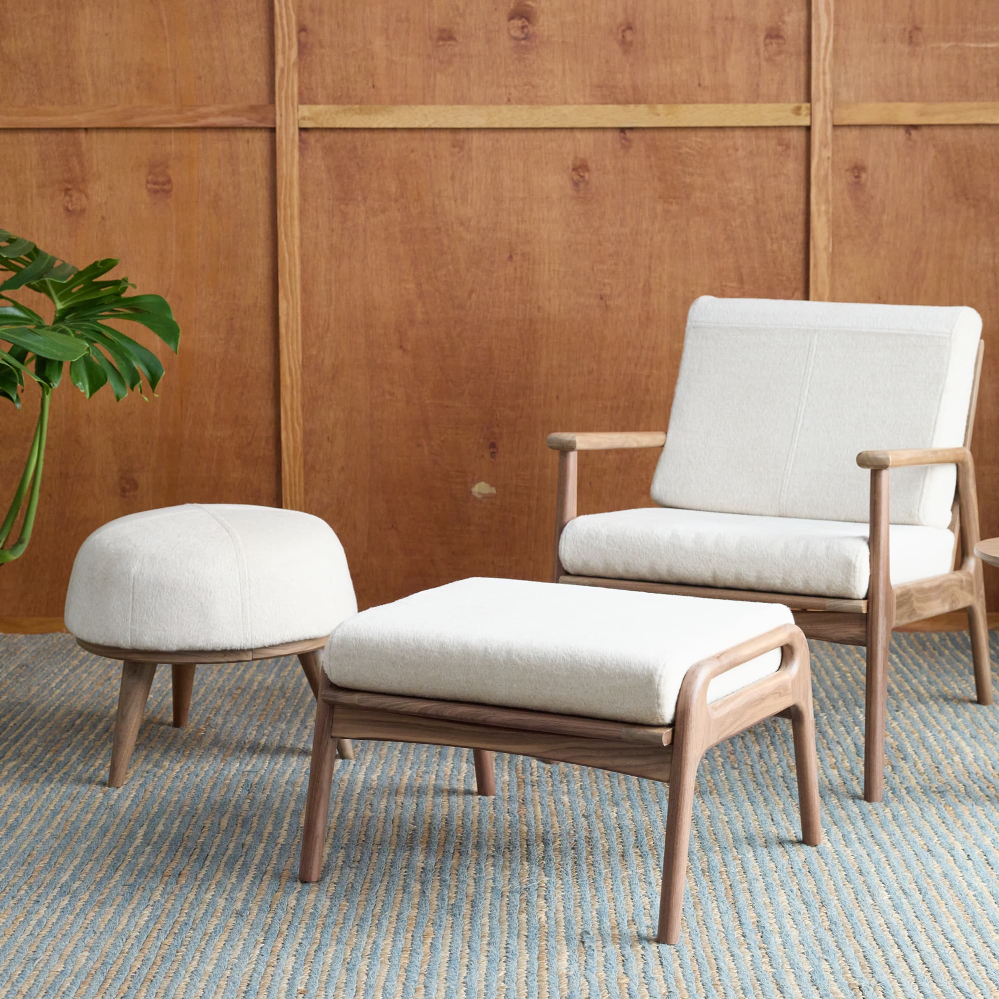 Lounge Chair and Ottoman - Image 20