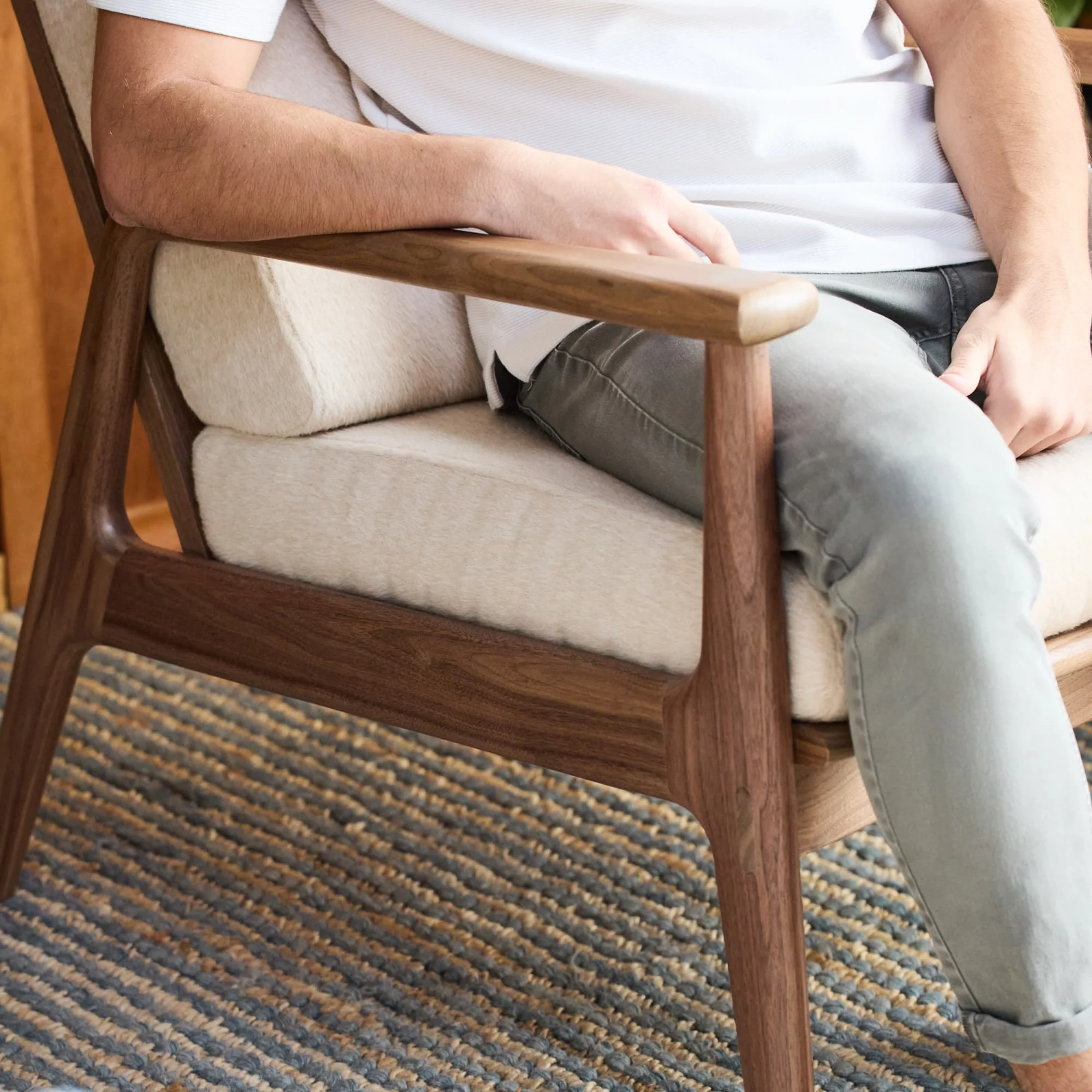 Lounge Chair and Ottoman - Image 23
