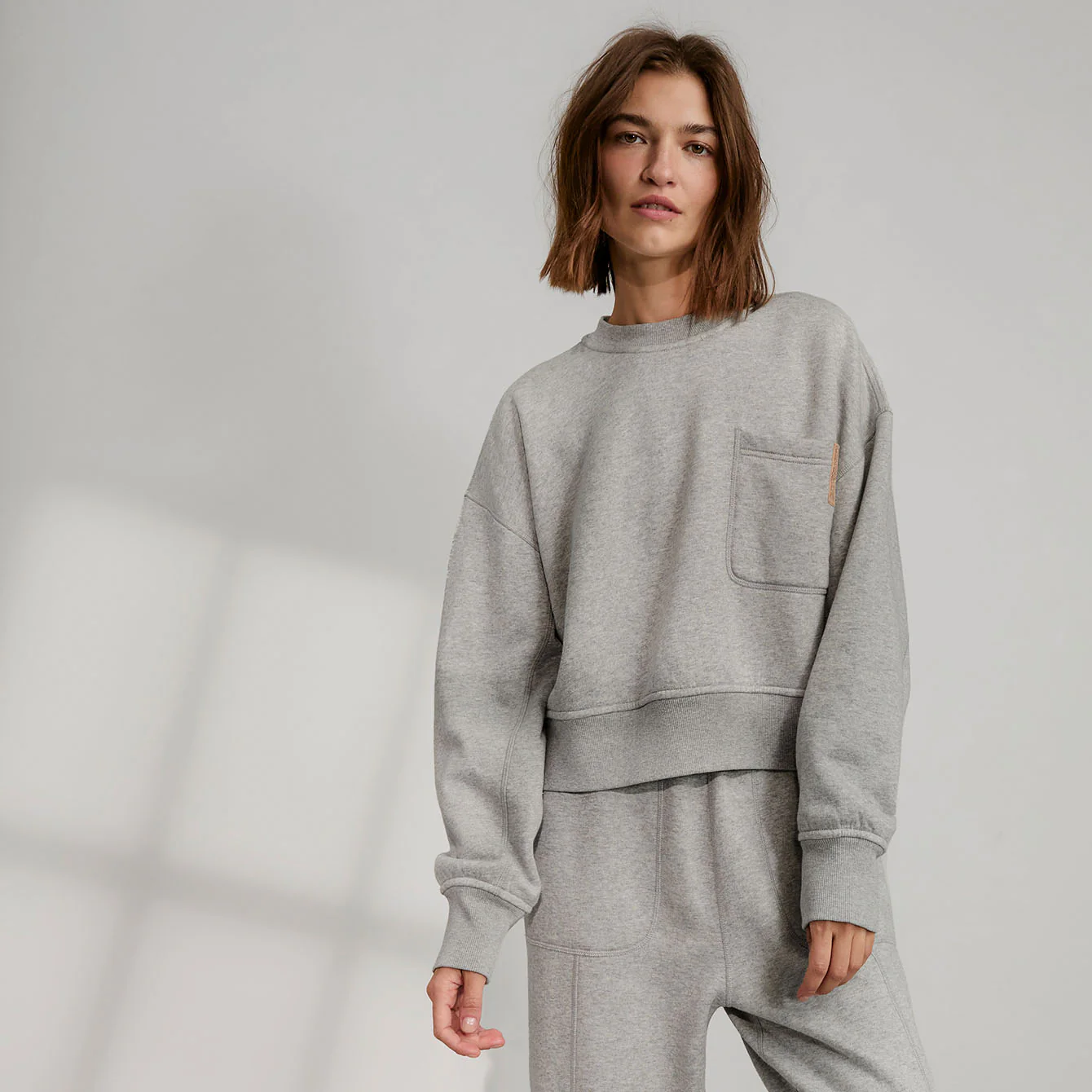 Lunya Silksweats™ Midweight Reversible Relaxed Boxy Pullover