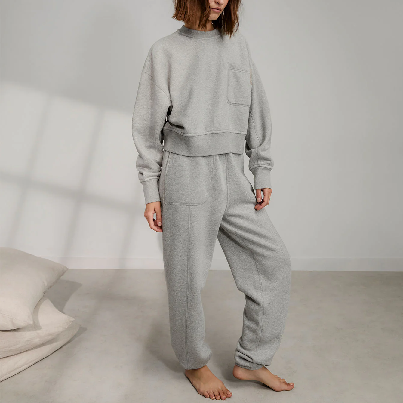 Lunya Silksweats™ Midweight Reversible Seamed Jogger - Image 3