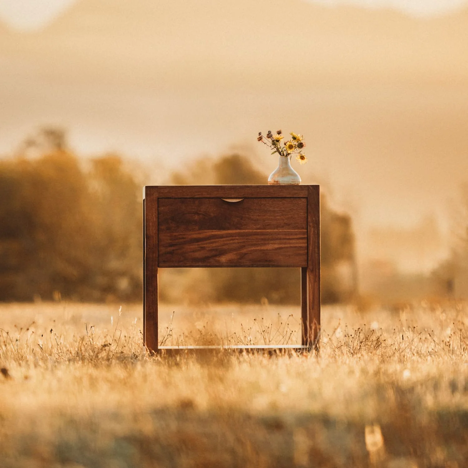 Malibu Wood Nightstand - Image 9