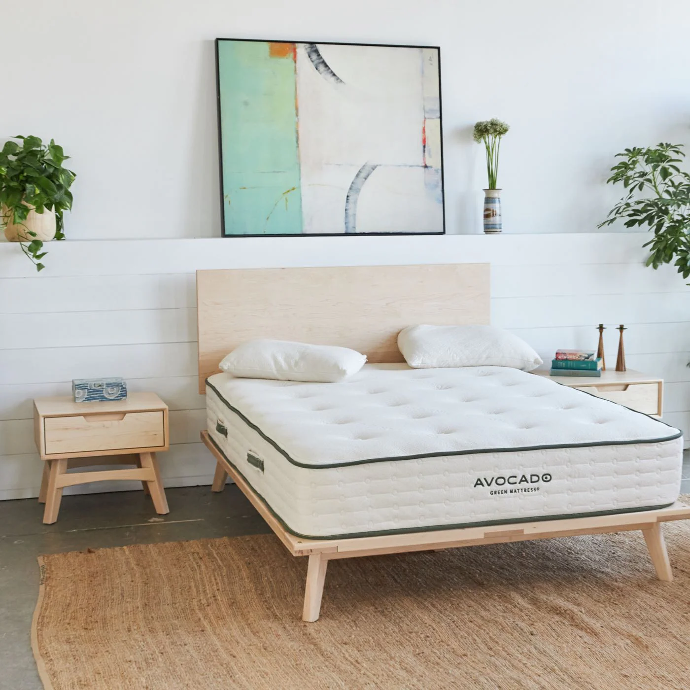 Mid-Century Modern Bed Frame - Image 11