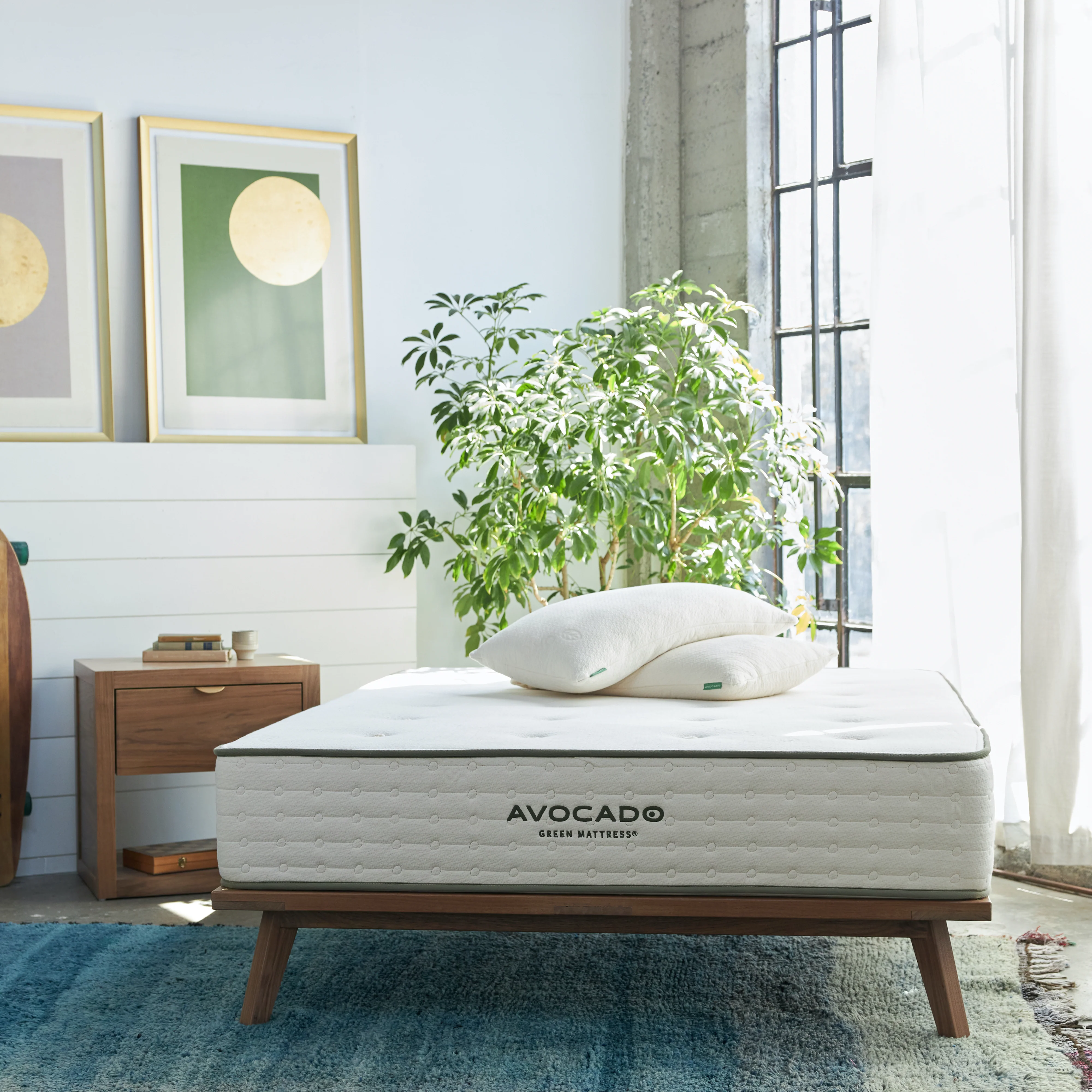 Mid-Century Modern Bed Frame - Image 13