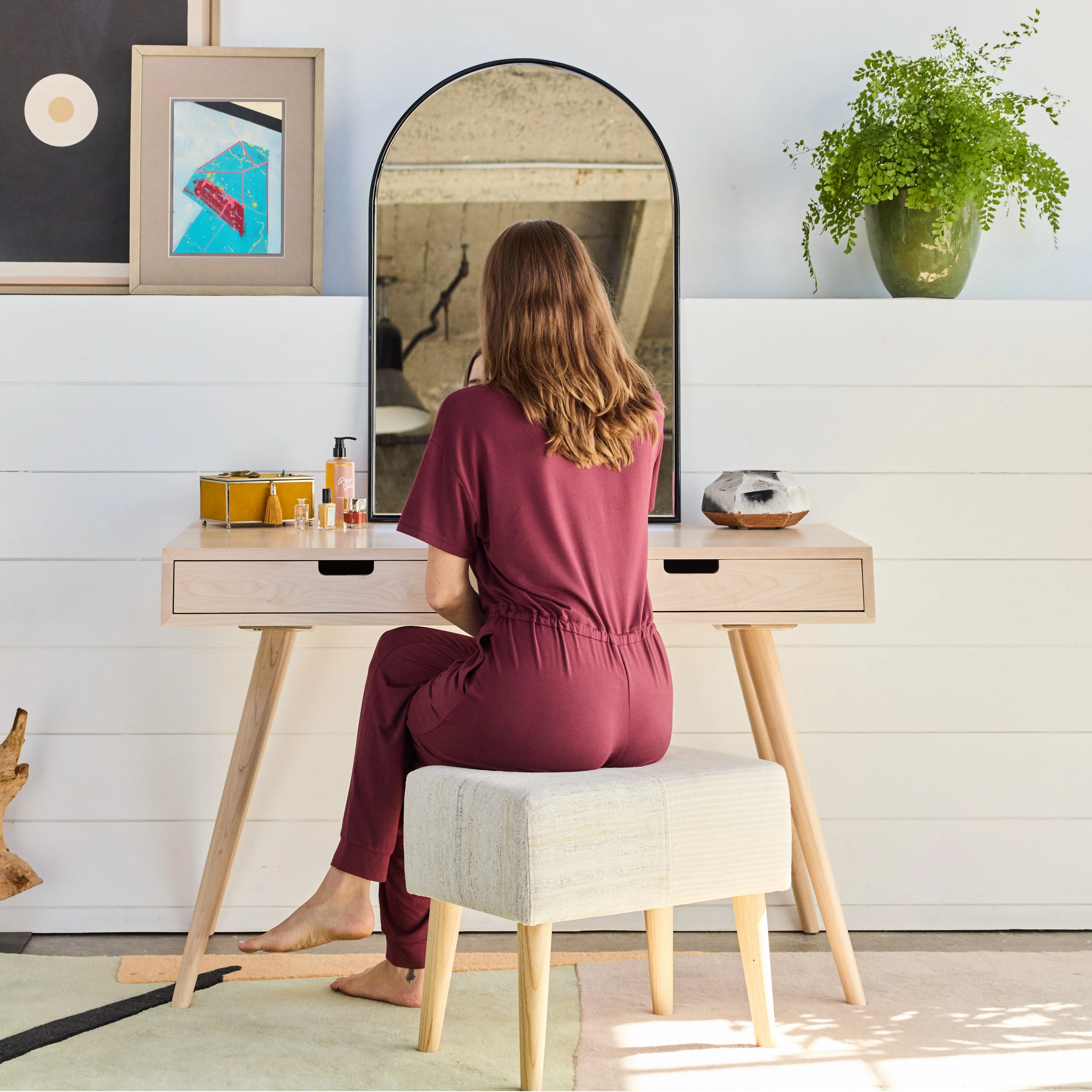 Mid-Century Modern Desk - Image 5