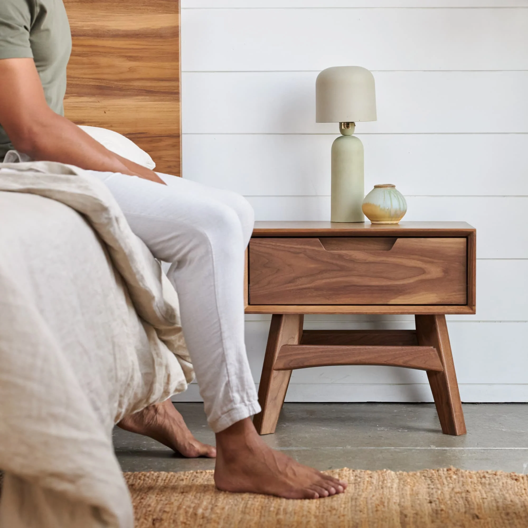 Mid-Century Modern Nightstand - Image 7