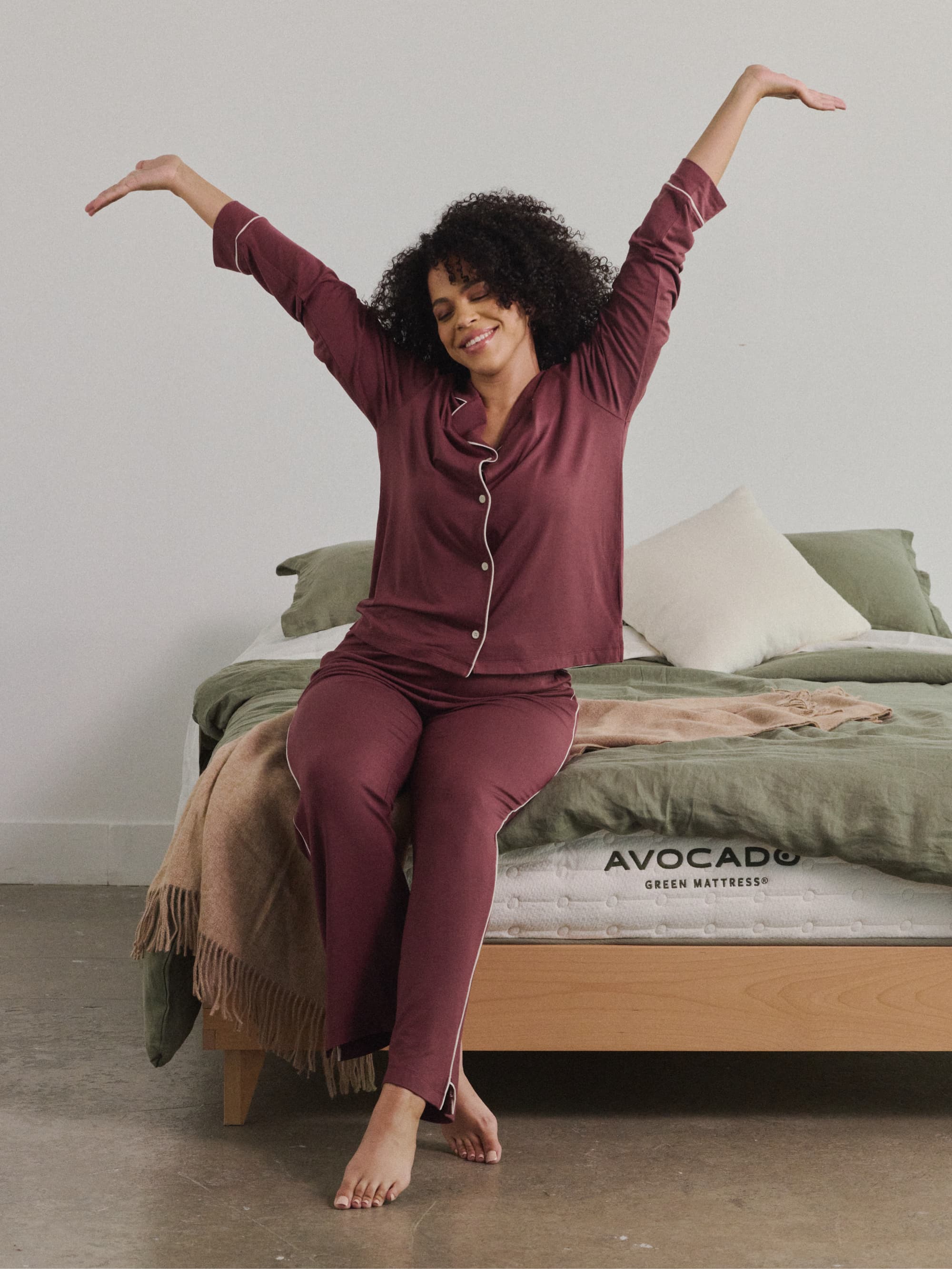 Modal Long Sleeve Pajama Set - Image 13