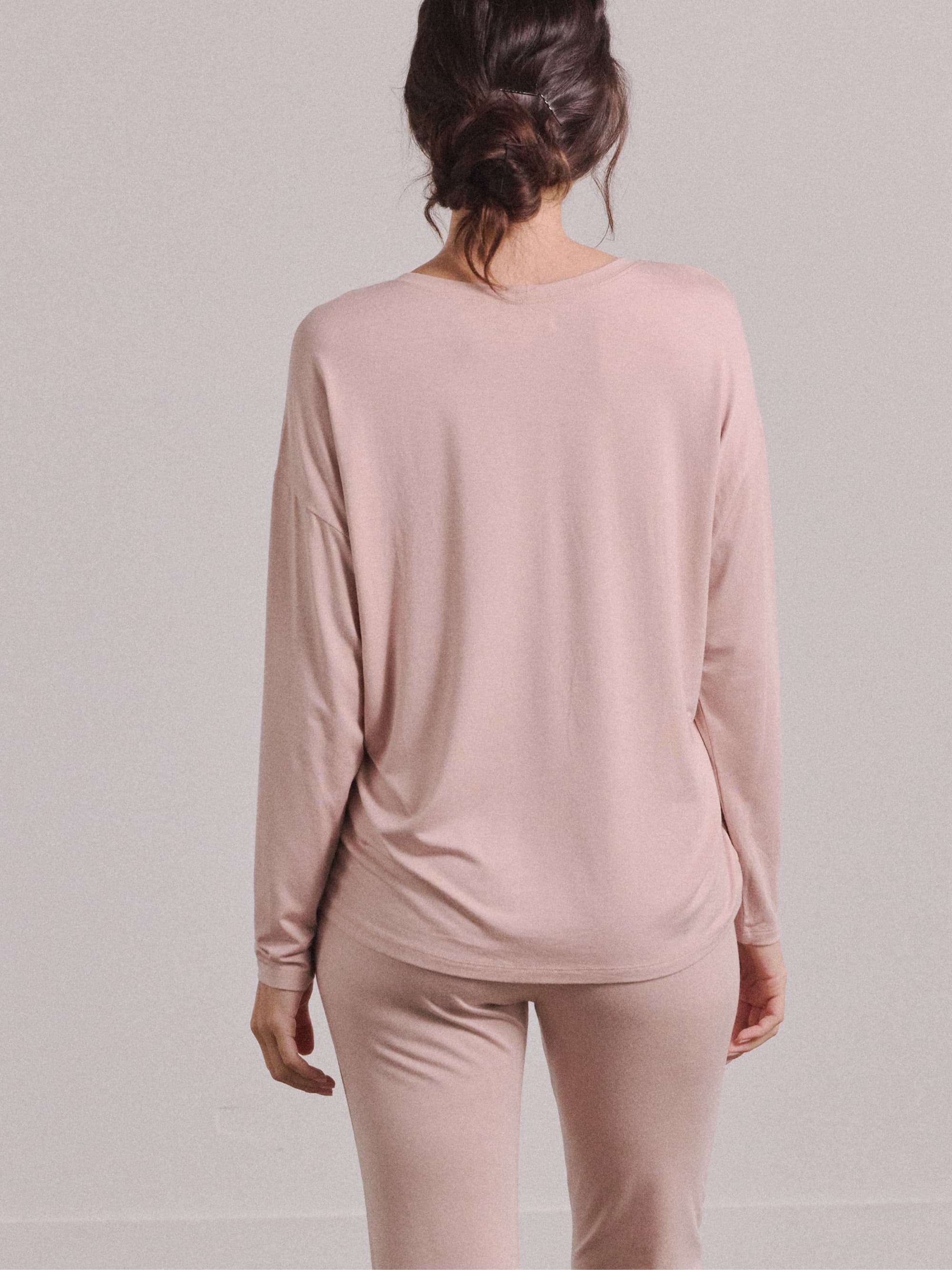 Modal Pajama Long Sleeve Tee - Image 21