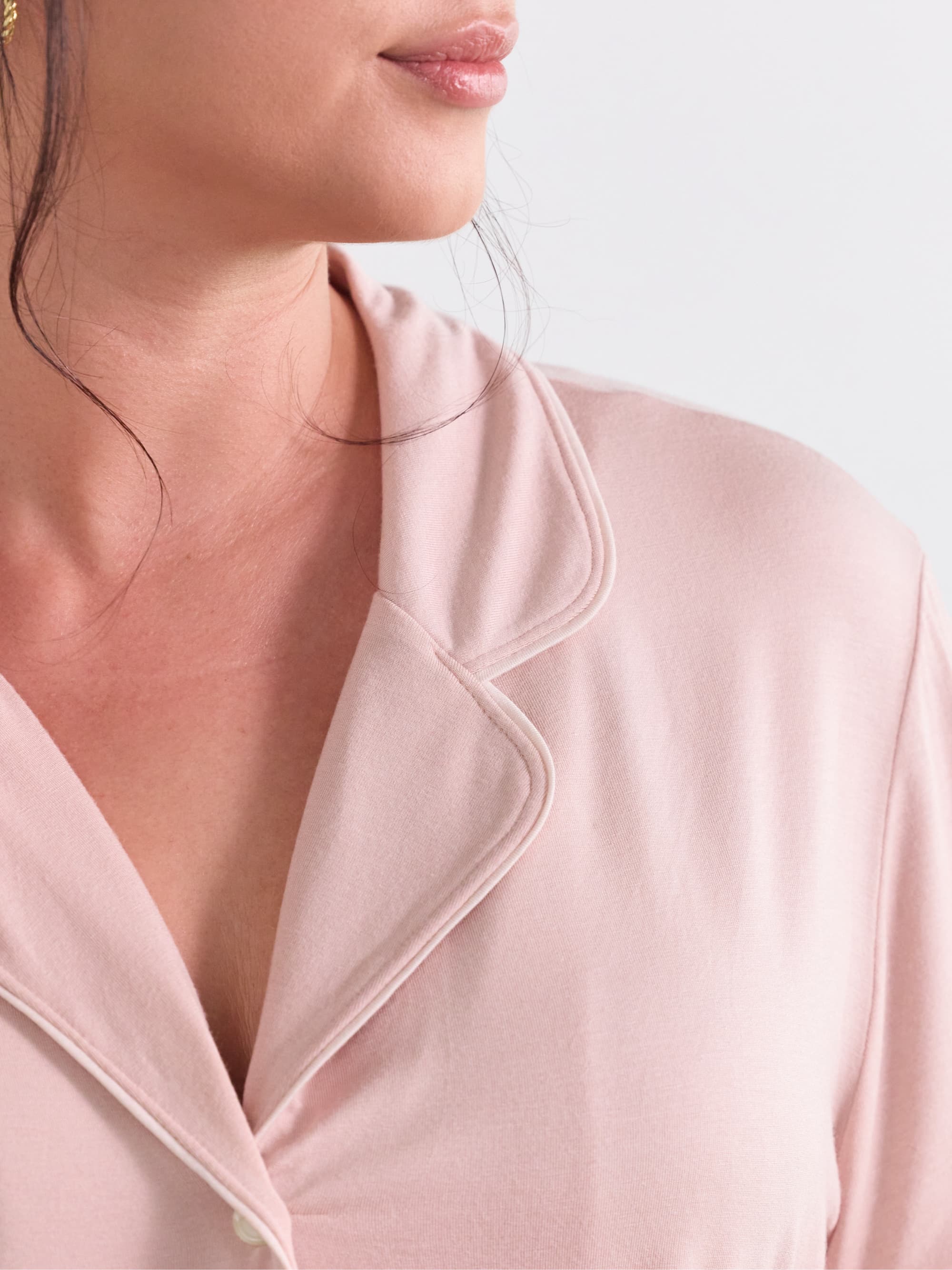 Modal Short Sleeve Pajama Set - Image 21