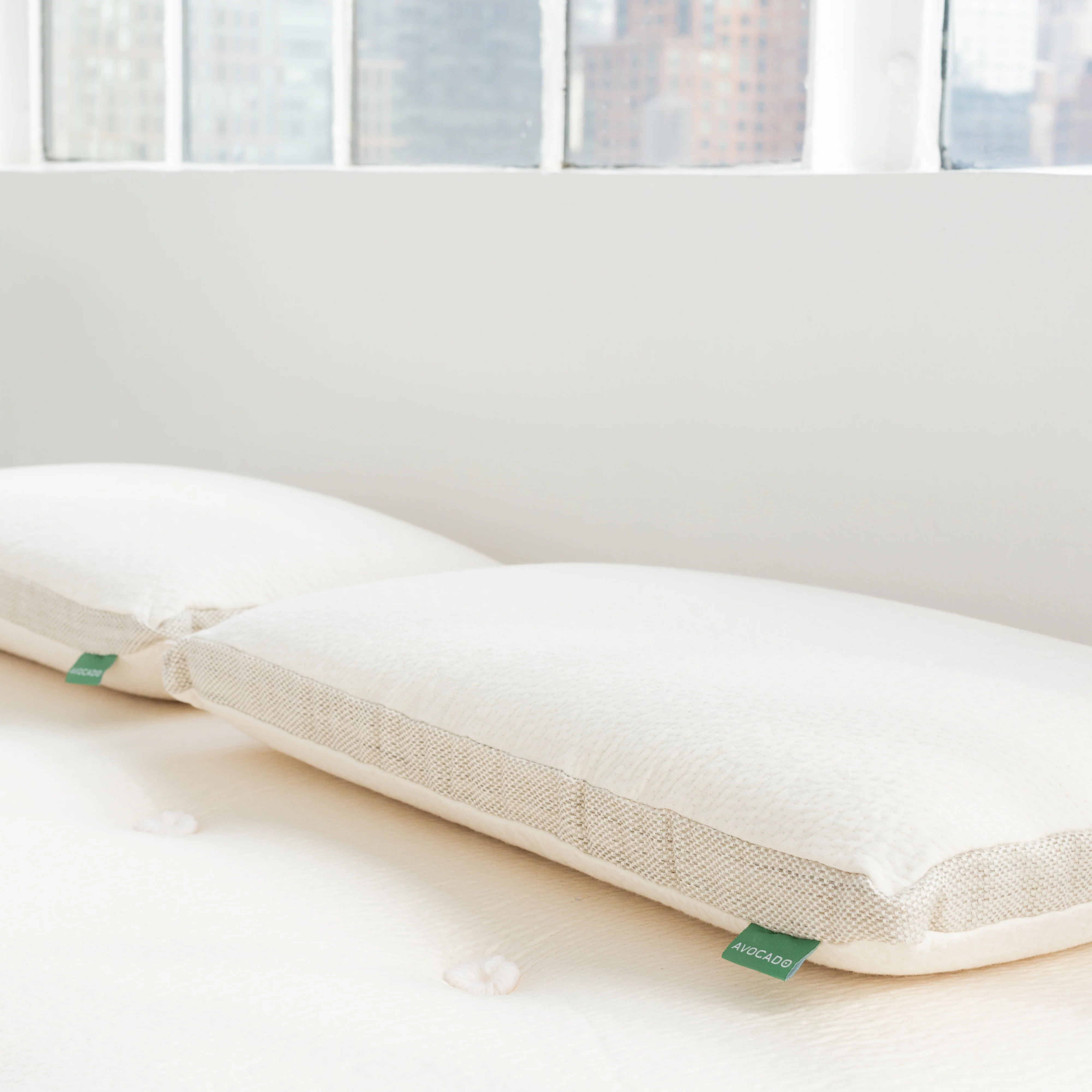 Avocado Molded Latex Pillow - Image 4