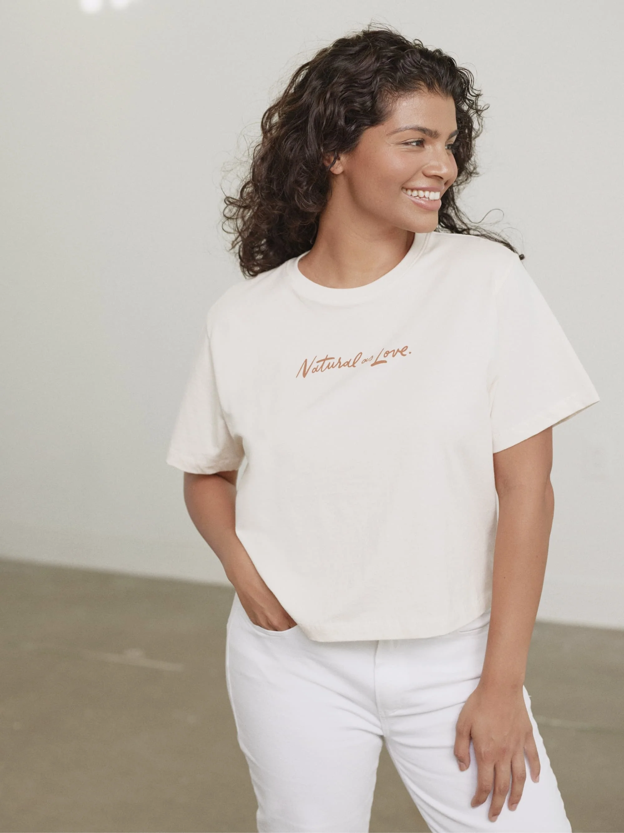 Natural As Love Organic Cause Tee - Image 6