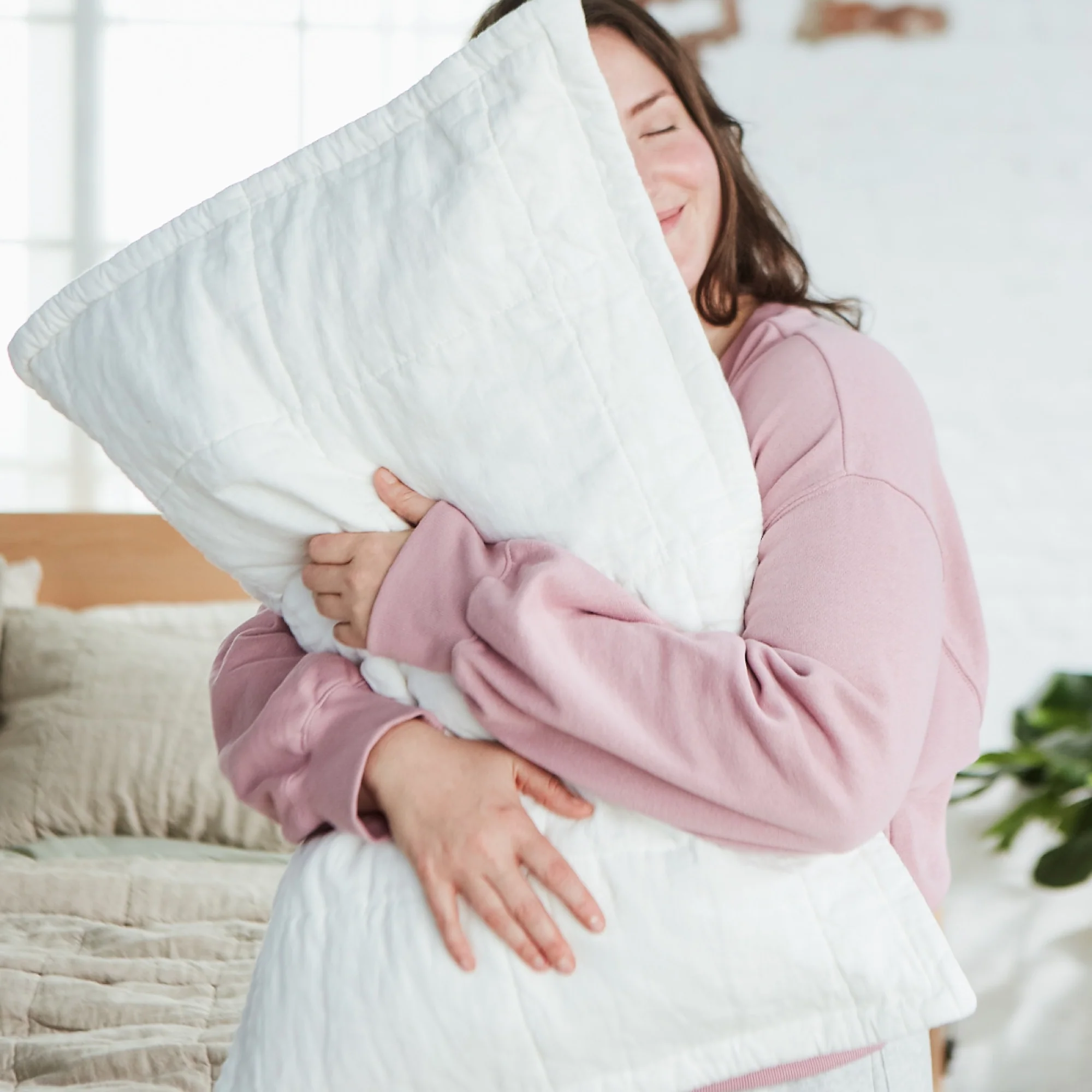 Natural Linen Shams - Image 4