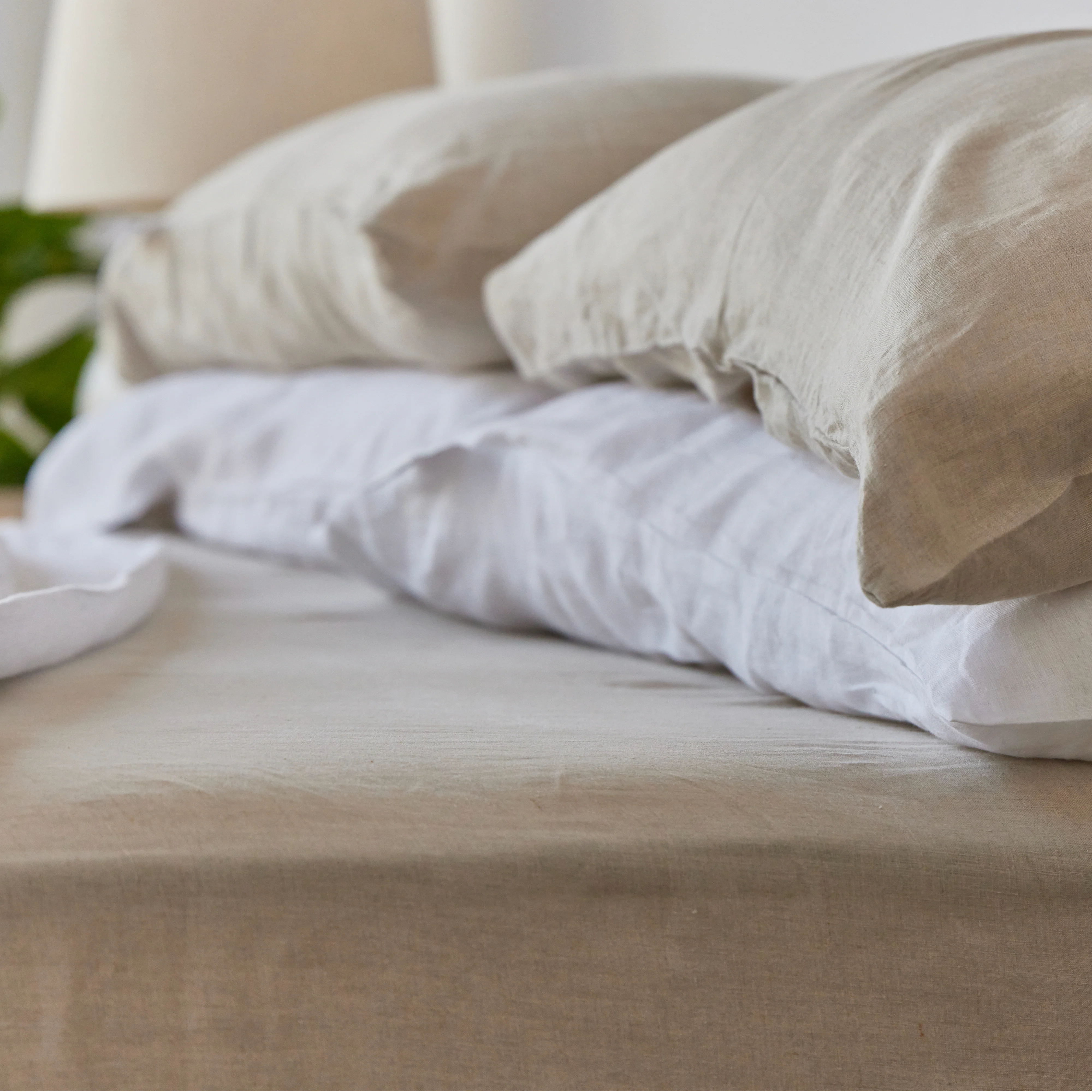 Natural Linen Sheets - Image 3
