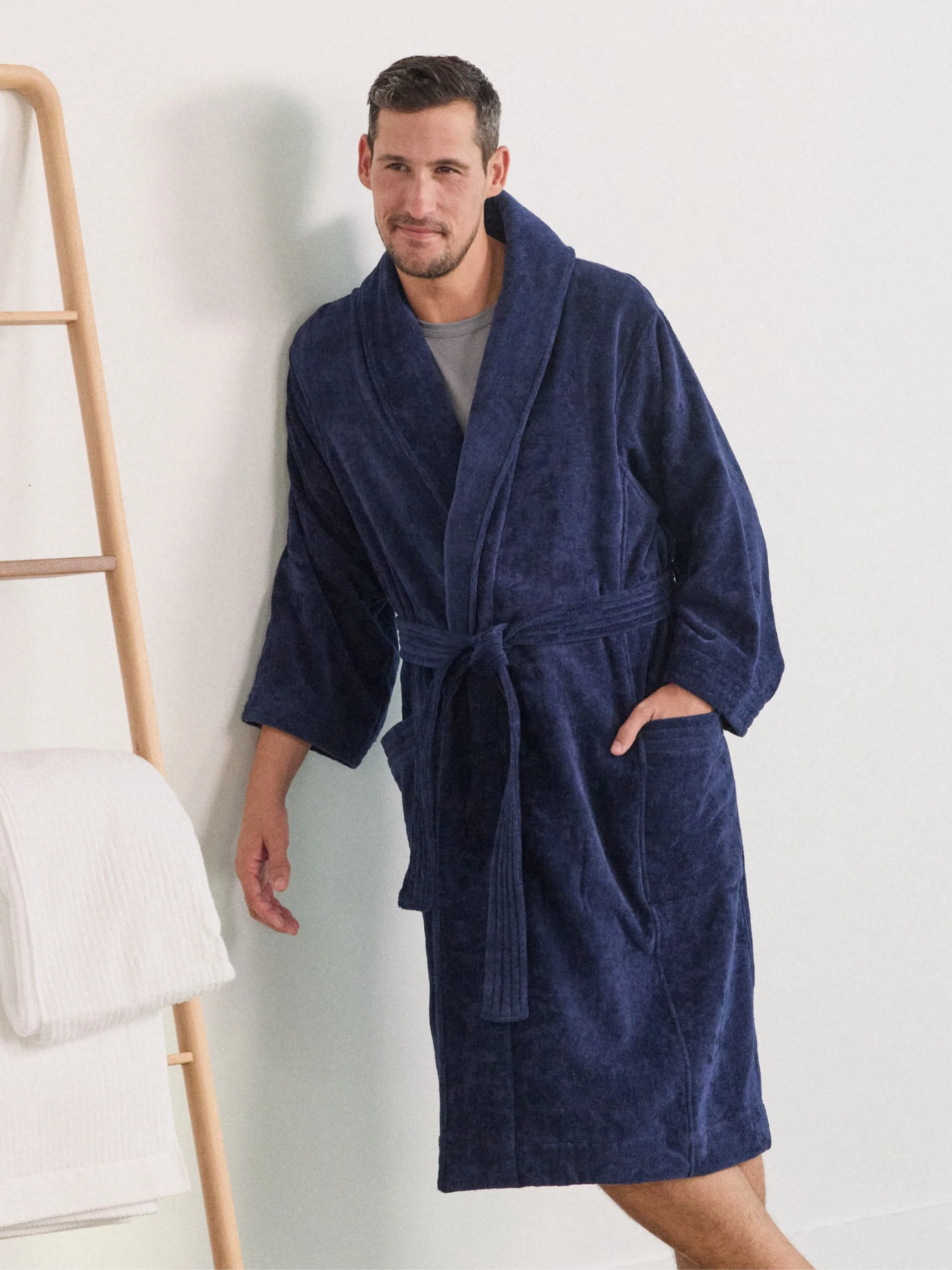 Organic French Terry Robe - Image 12