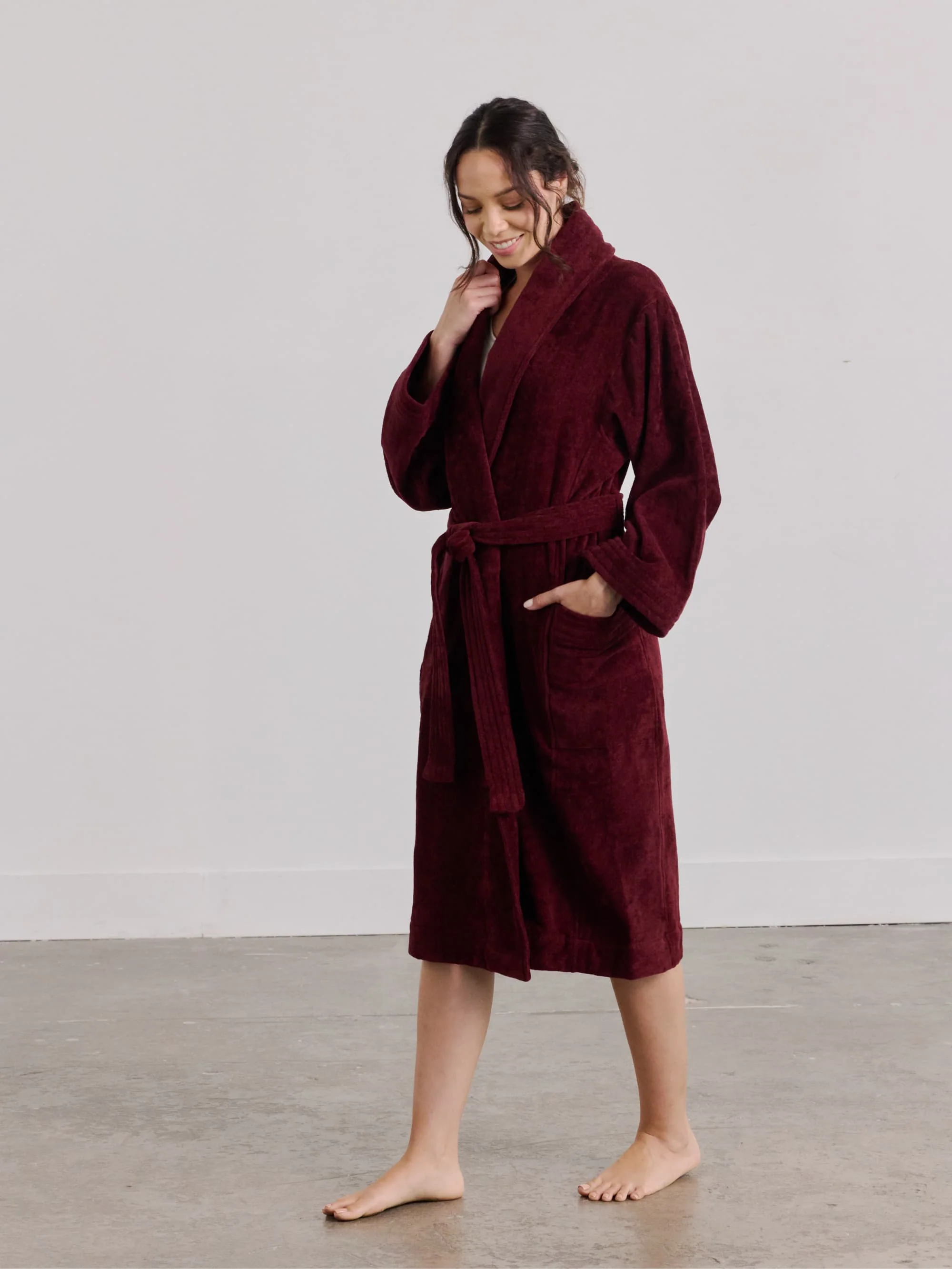 Organic French Terry Robe - Image 13