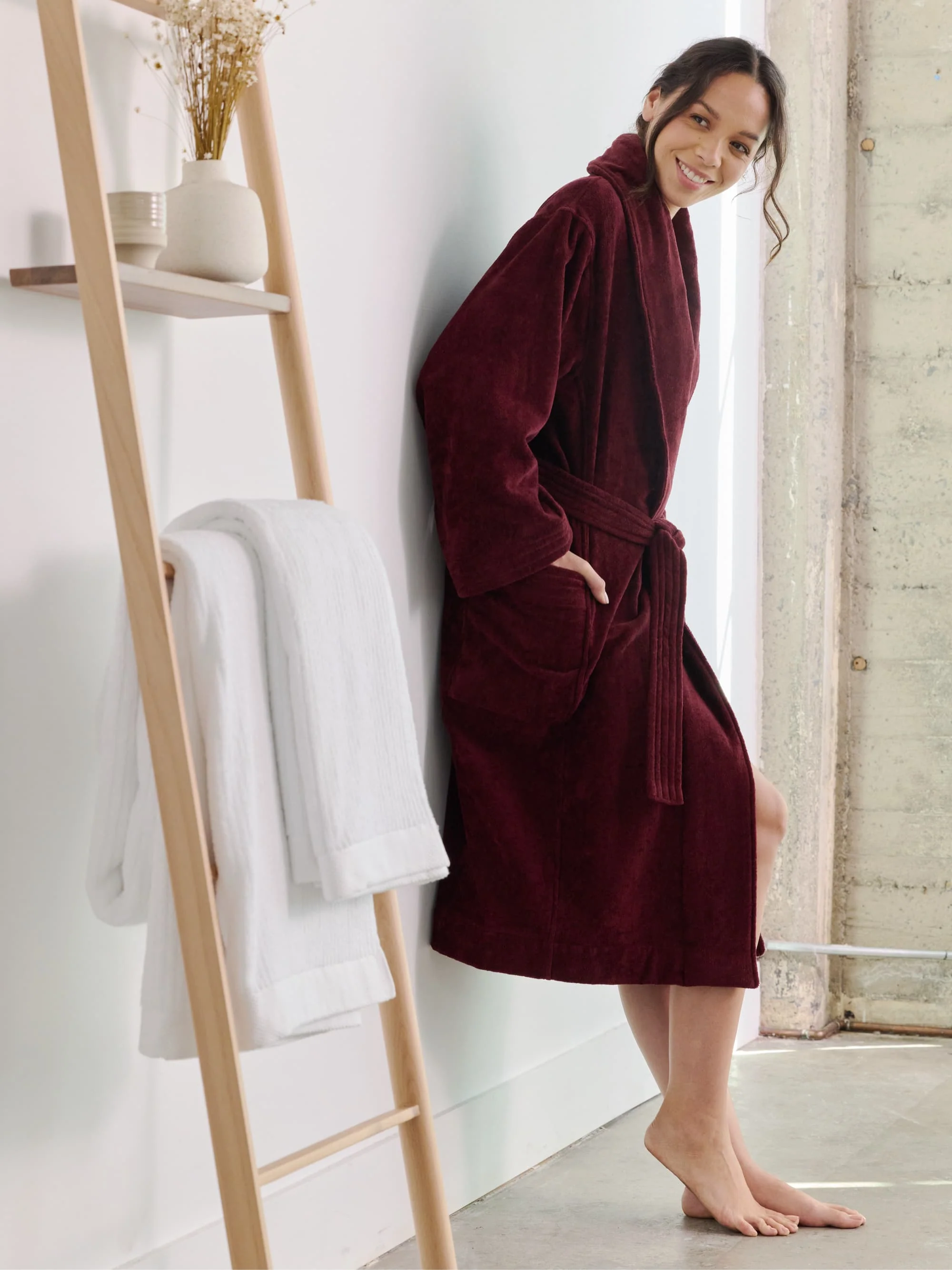 Organic French Terry Robe - Image 16