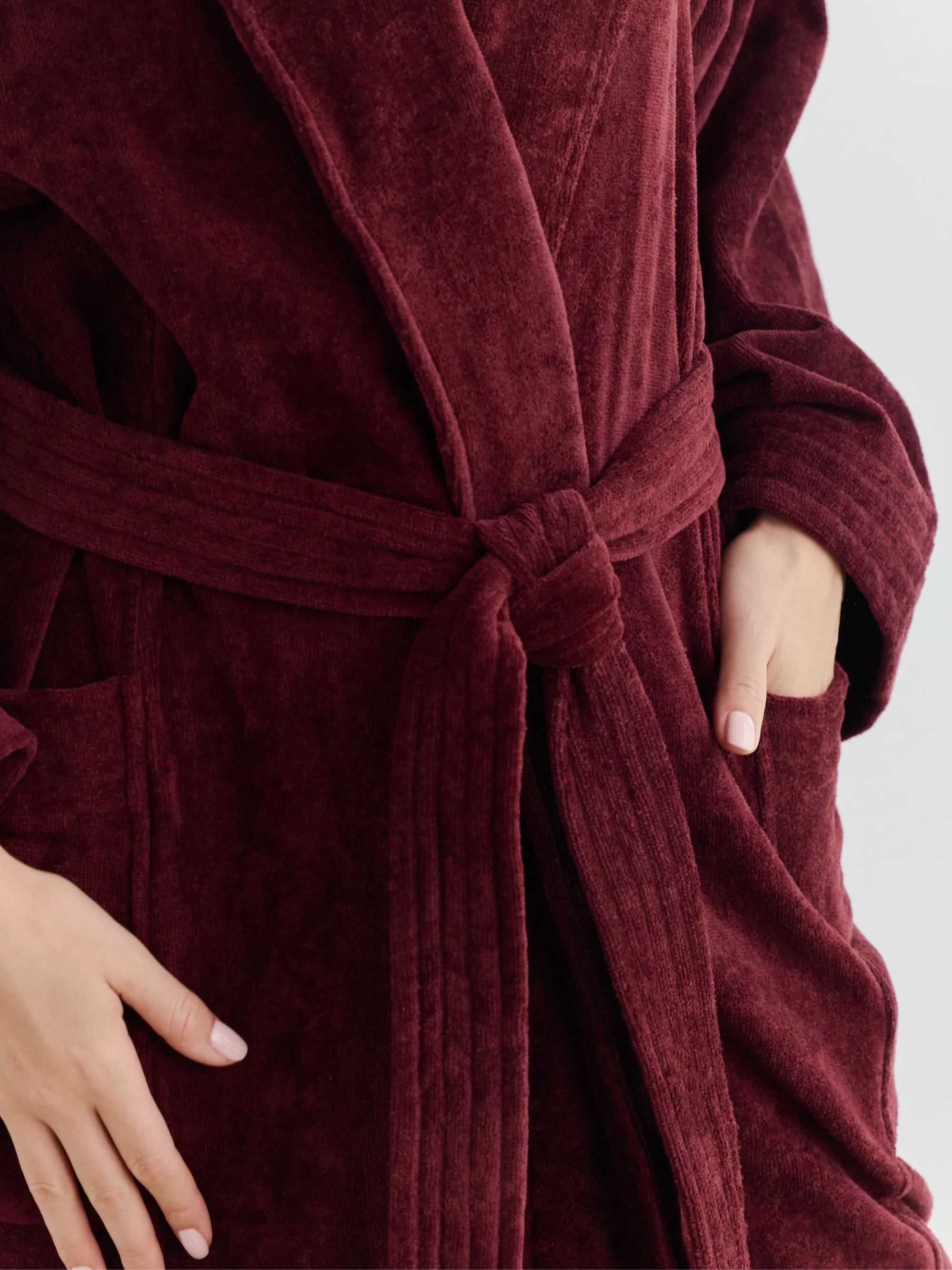 Organic French Terry Robe - Image 17
