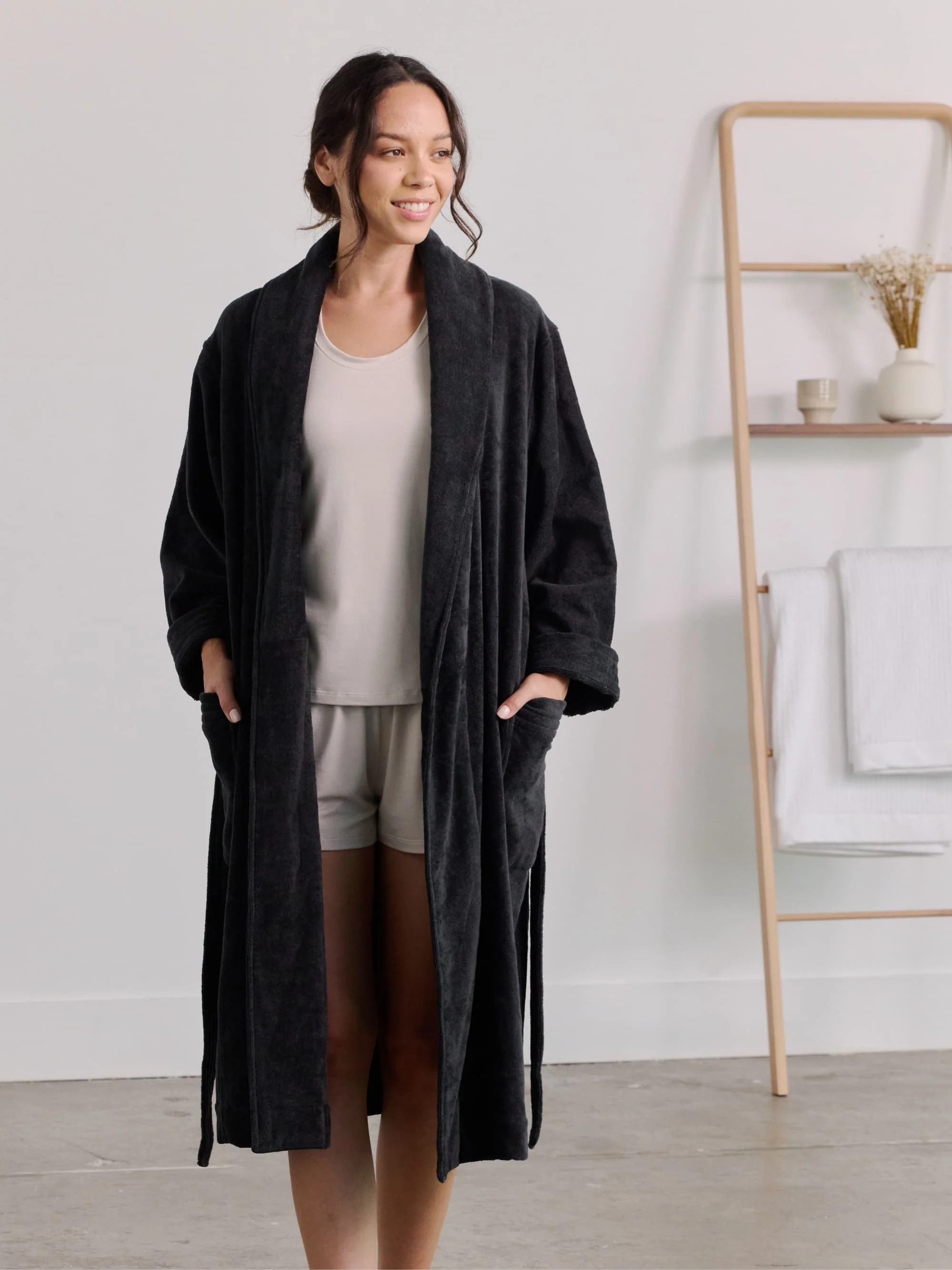 Organic French Terry Robe - Image 27