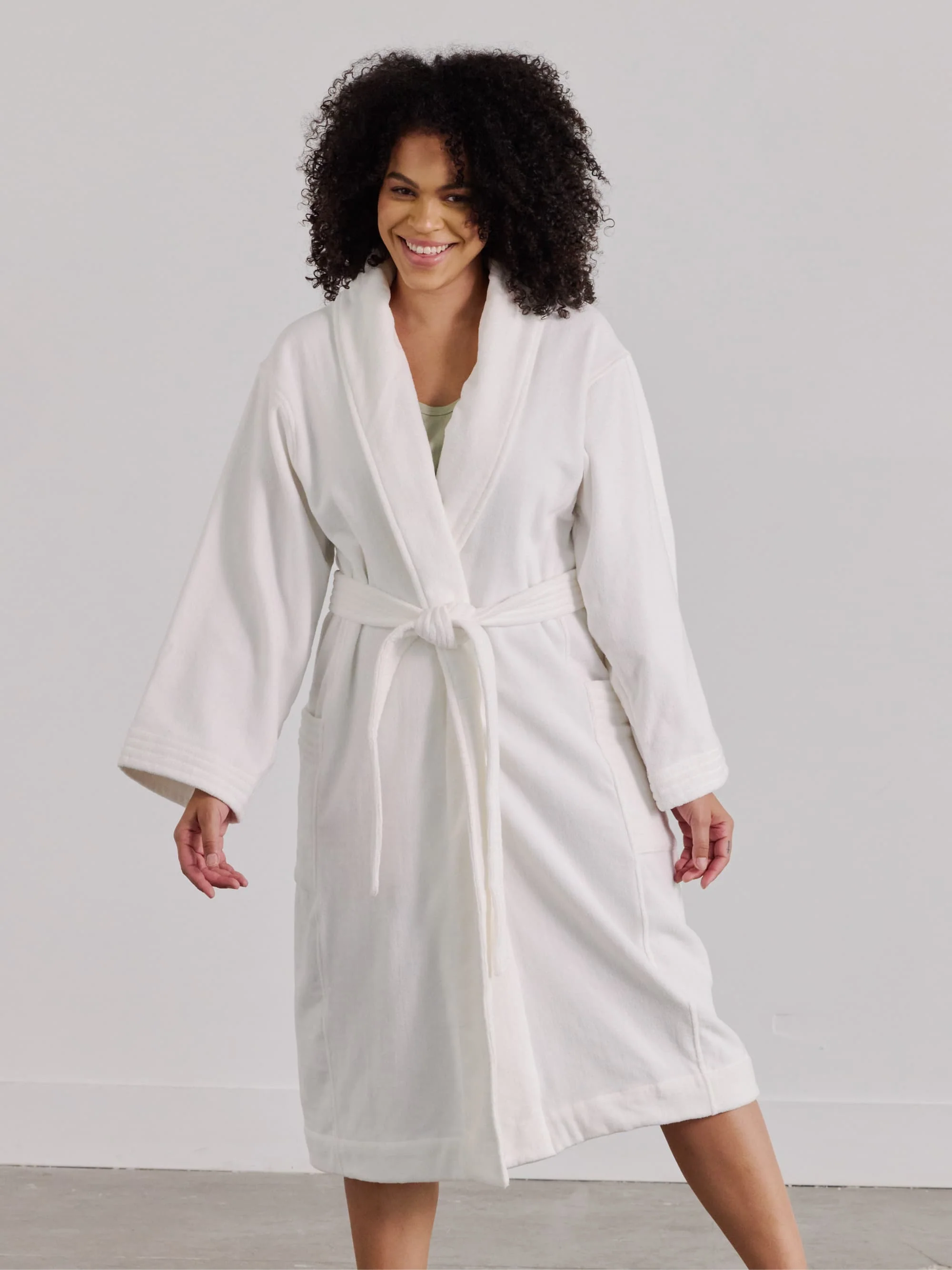 Organic French Terry Robe - Image 4
