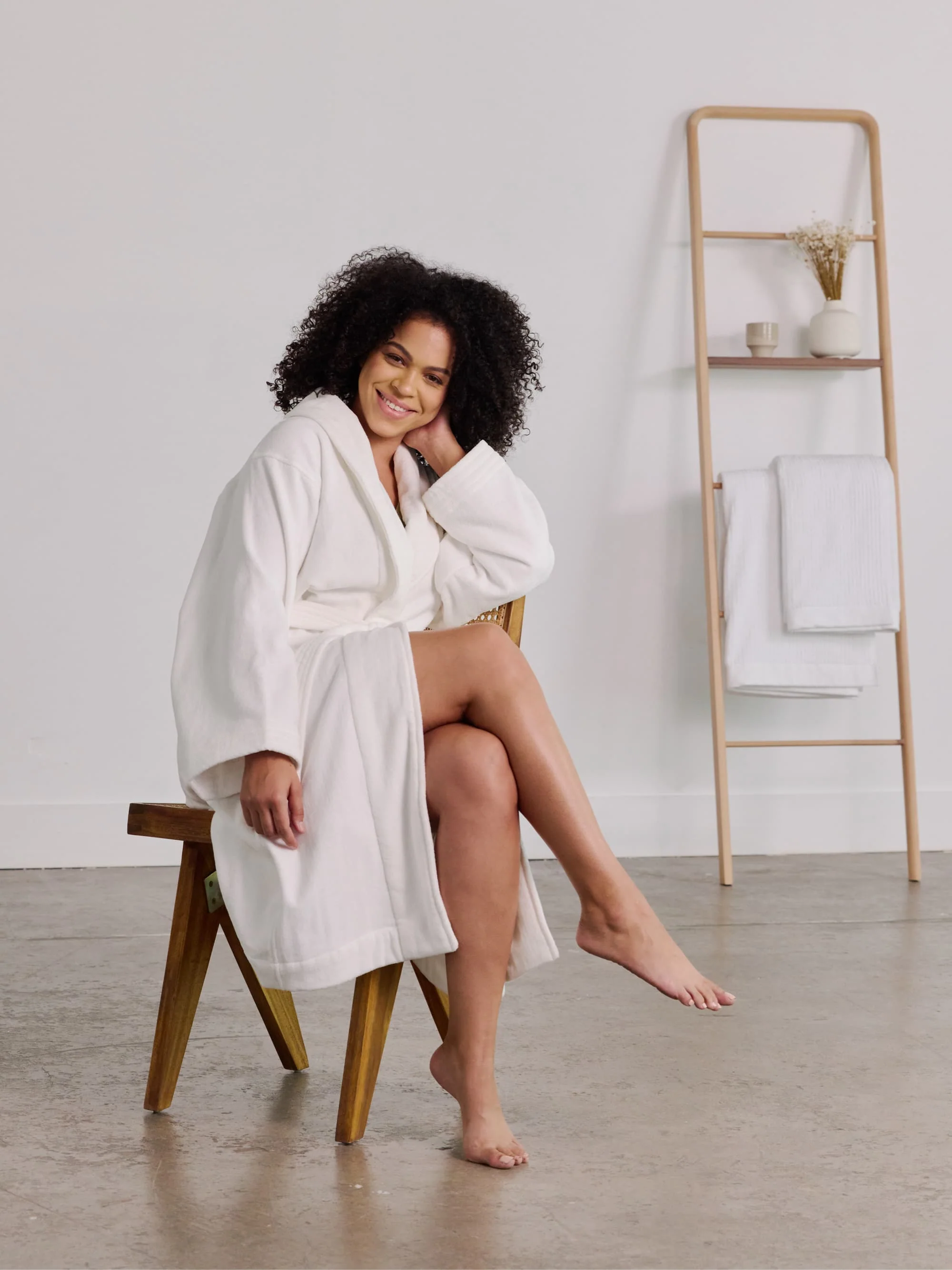 Organic French Terry Robe - Image 5
